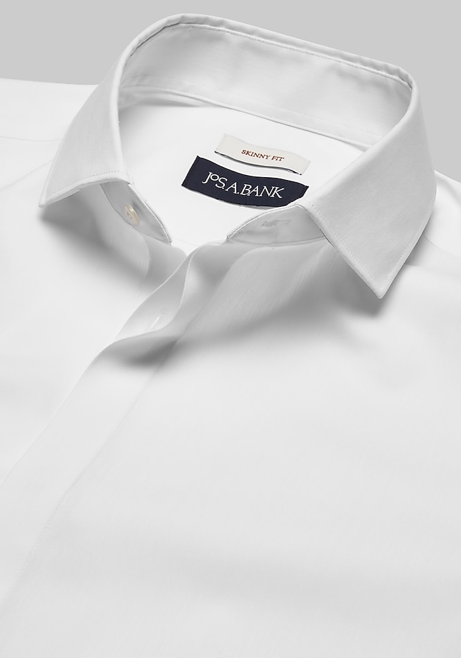 slim fit collarless dress shirt Slim Fit Light Blue Solid Non-Iron Men's Dress Shirt – Wilkes & Riley, LLC main image 0