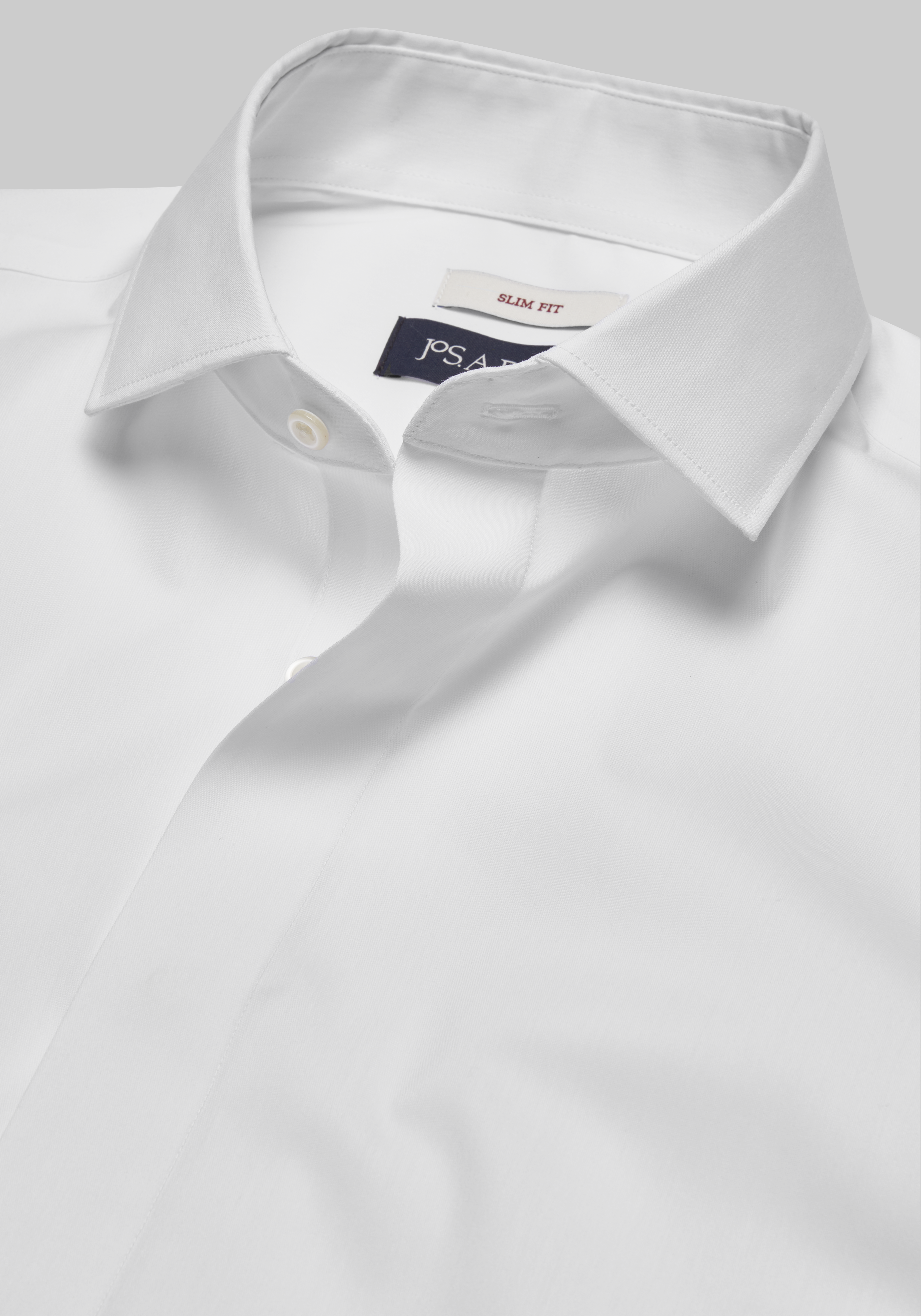 Jos. A. Bank Slim Fit Spread Collar Solid Dress Shirt