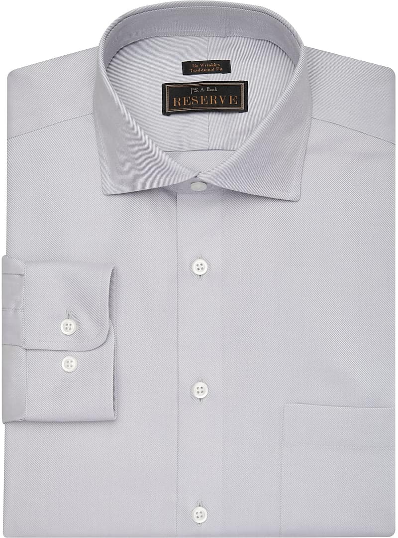 Reserve Collection Traditional Fit Cutaway Collar Dress Shirt CLEARANCE ...