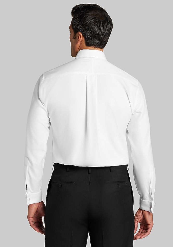 Reserve Collection Tailored Fit Textured Formal Dress Shirt - Memorial Day  Deals | Jos A Bank