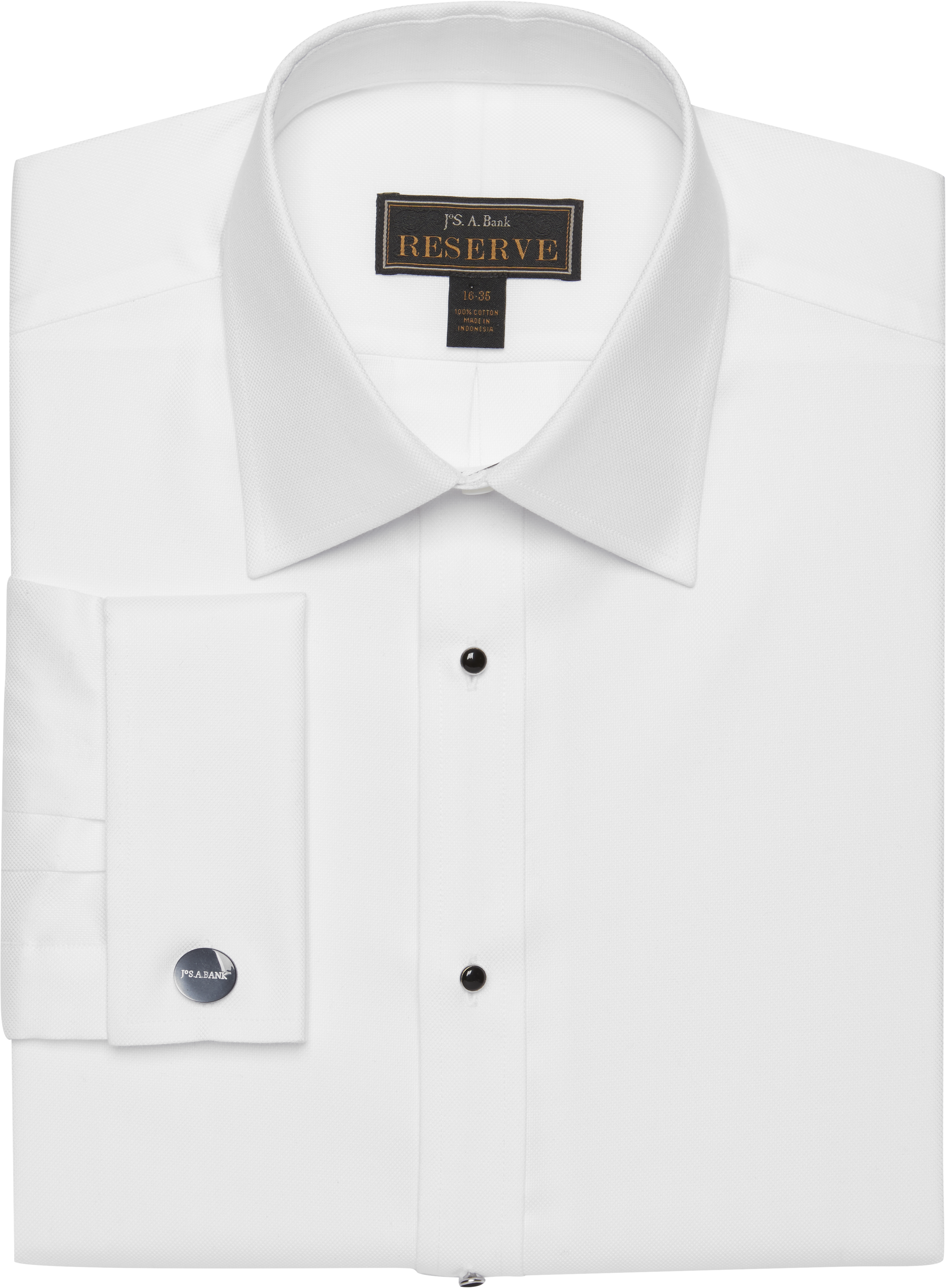 Reserve Collection Traditional Fit Point Collar Formal Dress Shirt