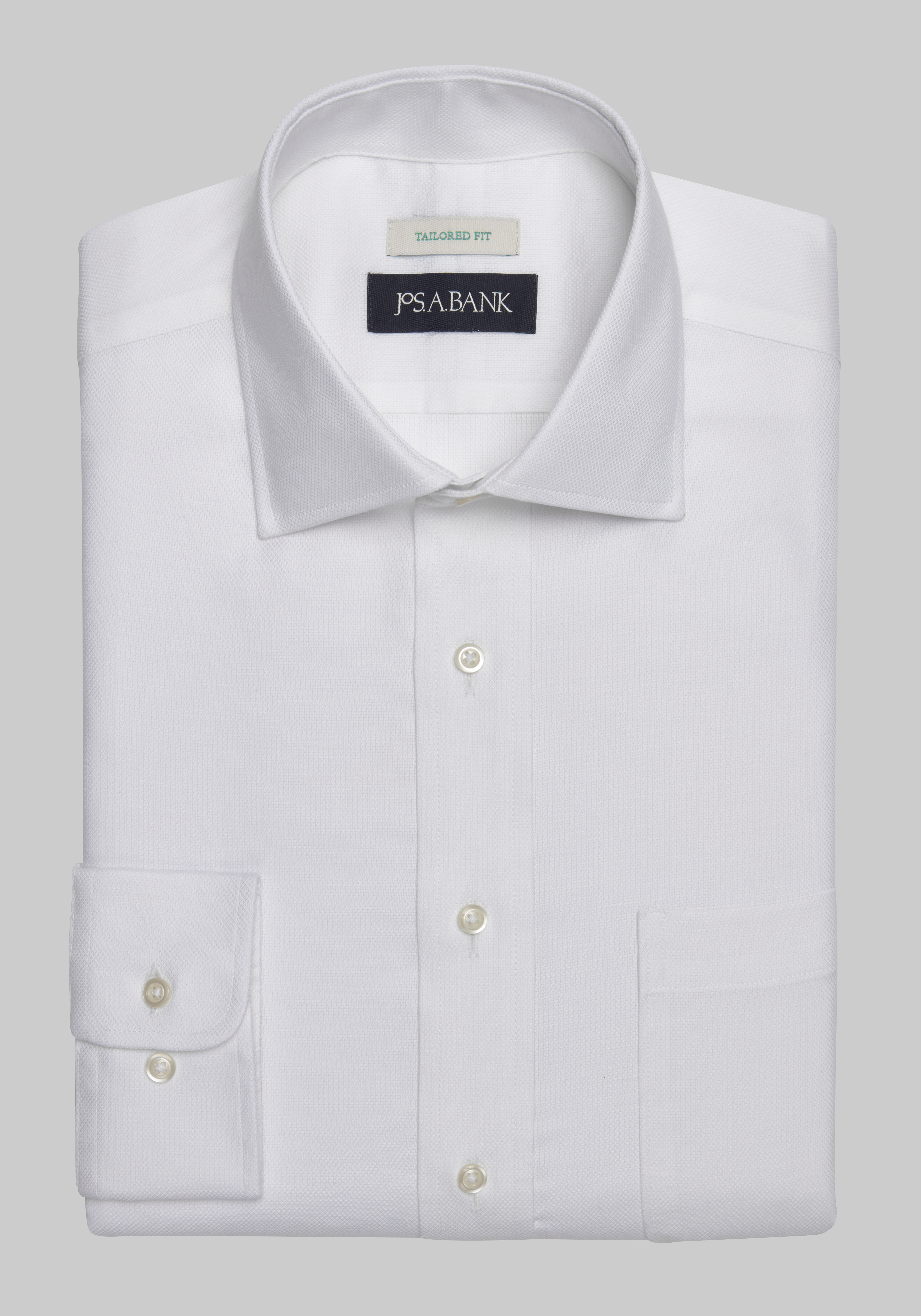 Men's FLYOUT_CATEGORY, Joseph A. Bank Tailored Fit Spread Collar Dress Shirt - Big & Tall - Jos A Bank