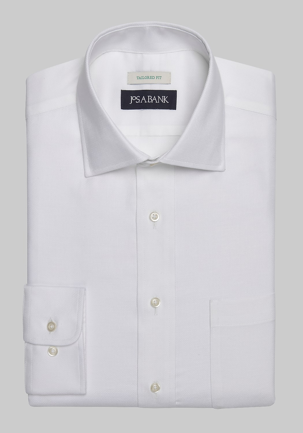 Joseph A. Bank Tailored Fit Spread Collar Dress Shirt - Big & Tall