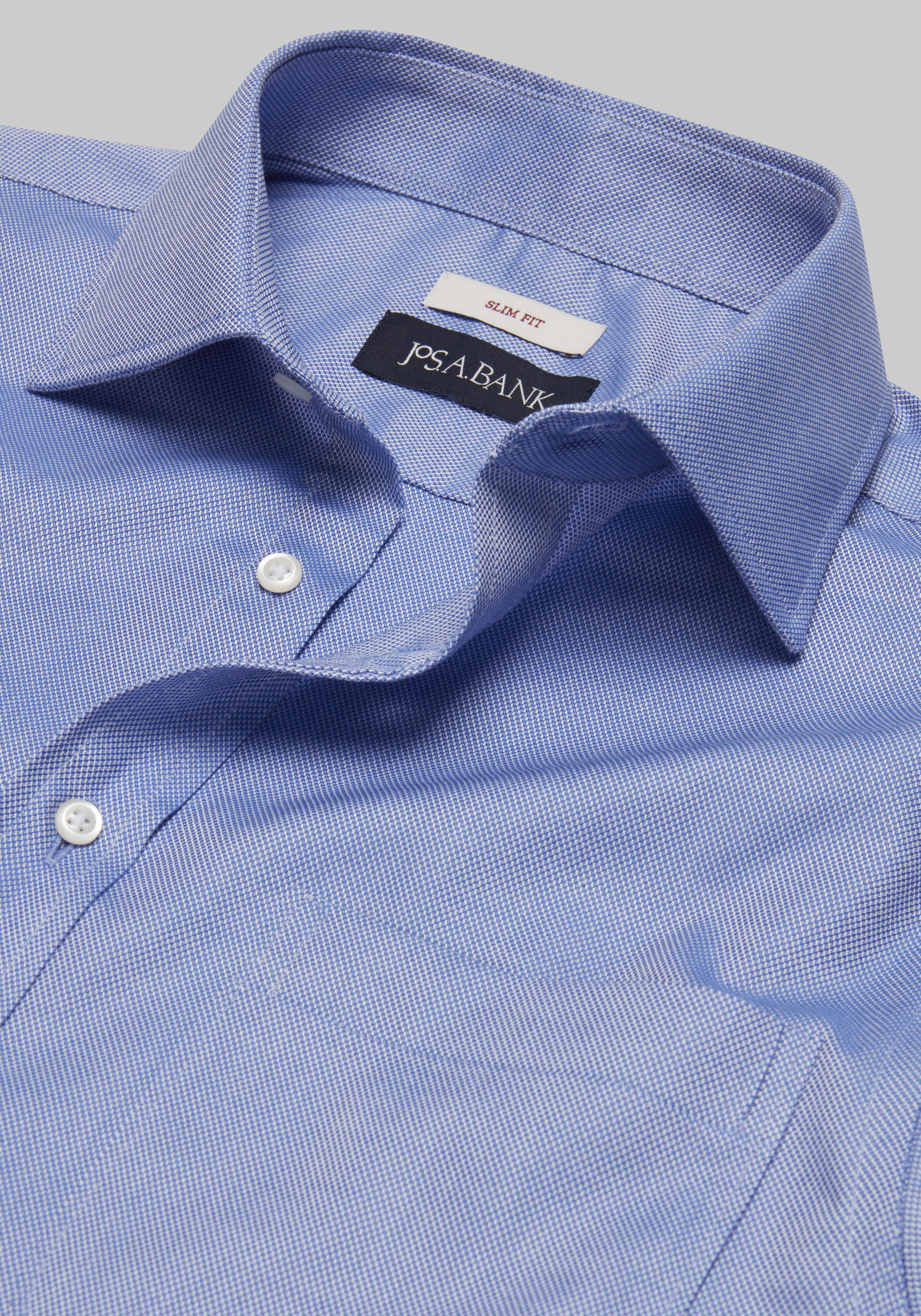 Jos. A. Bank Slim Fit Spread Collar Dress Shirt
