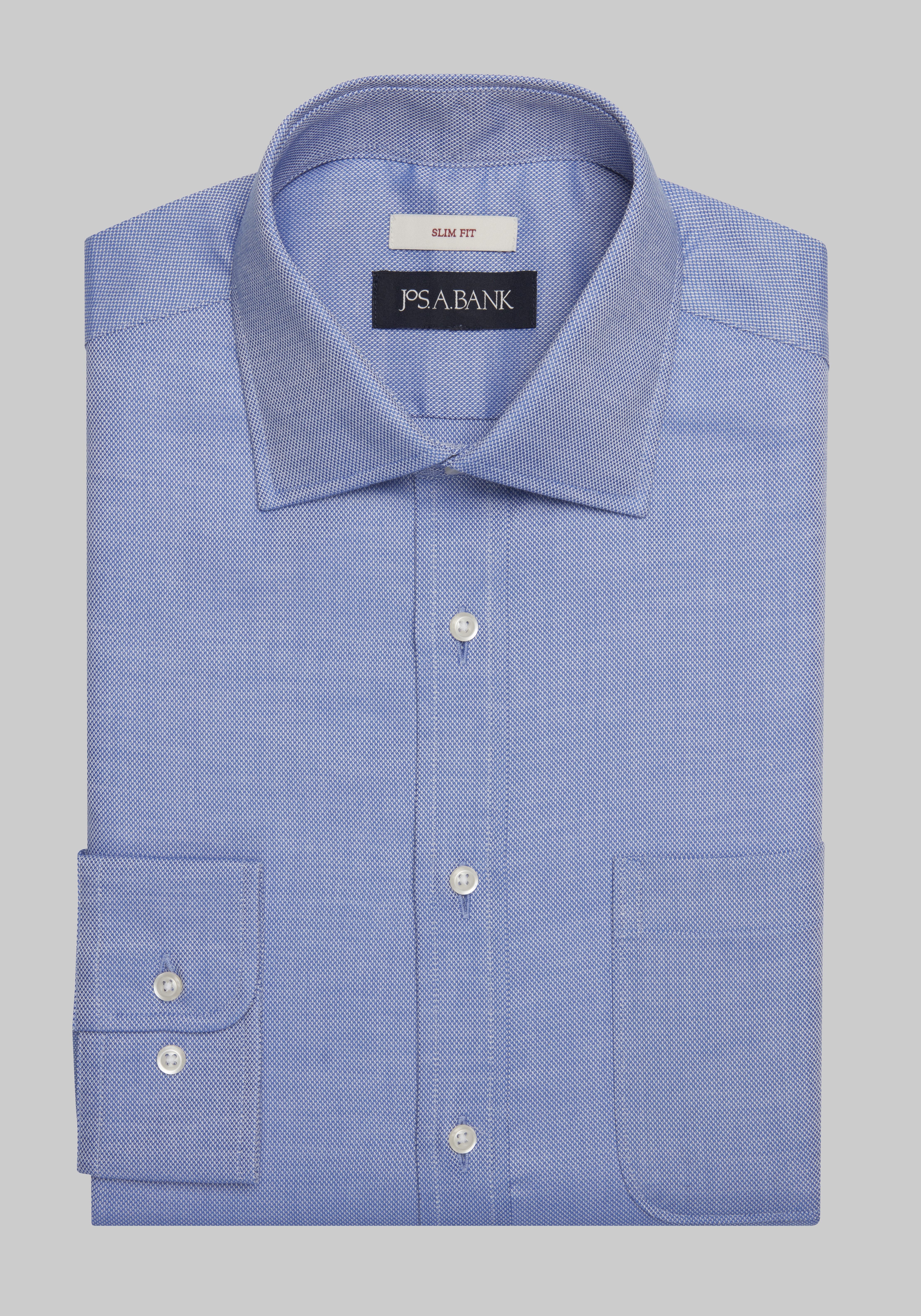 Jos. A. Bank Slim Fit Spread Collar Dress Shirt