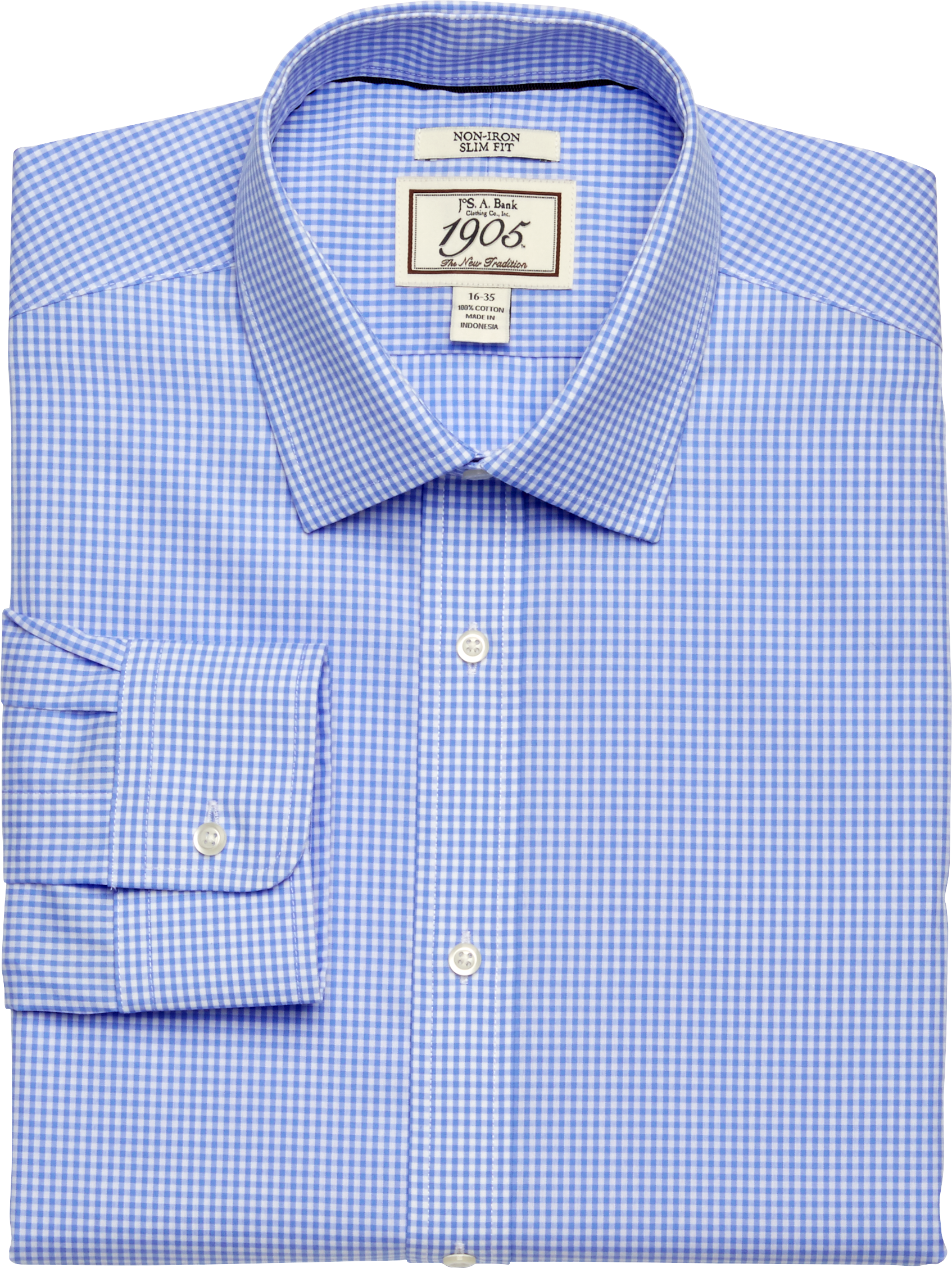 pressed collar shirt