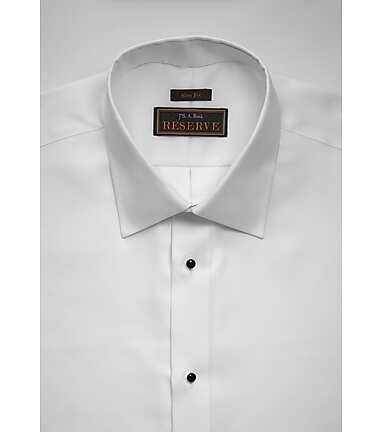 Men's Dress Shirt Slim Fit Long Sleeve Spread Collar French Cuffs from Labiyeur 