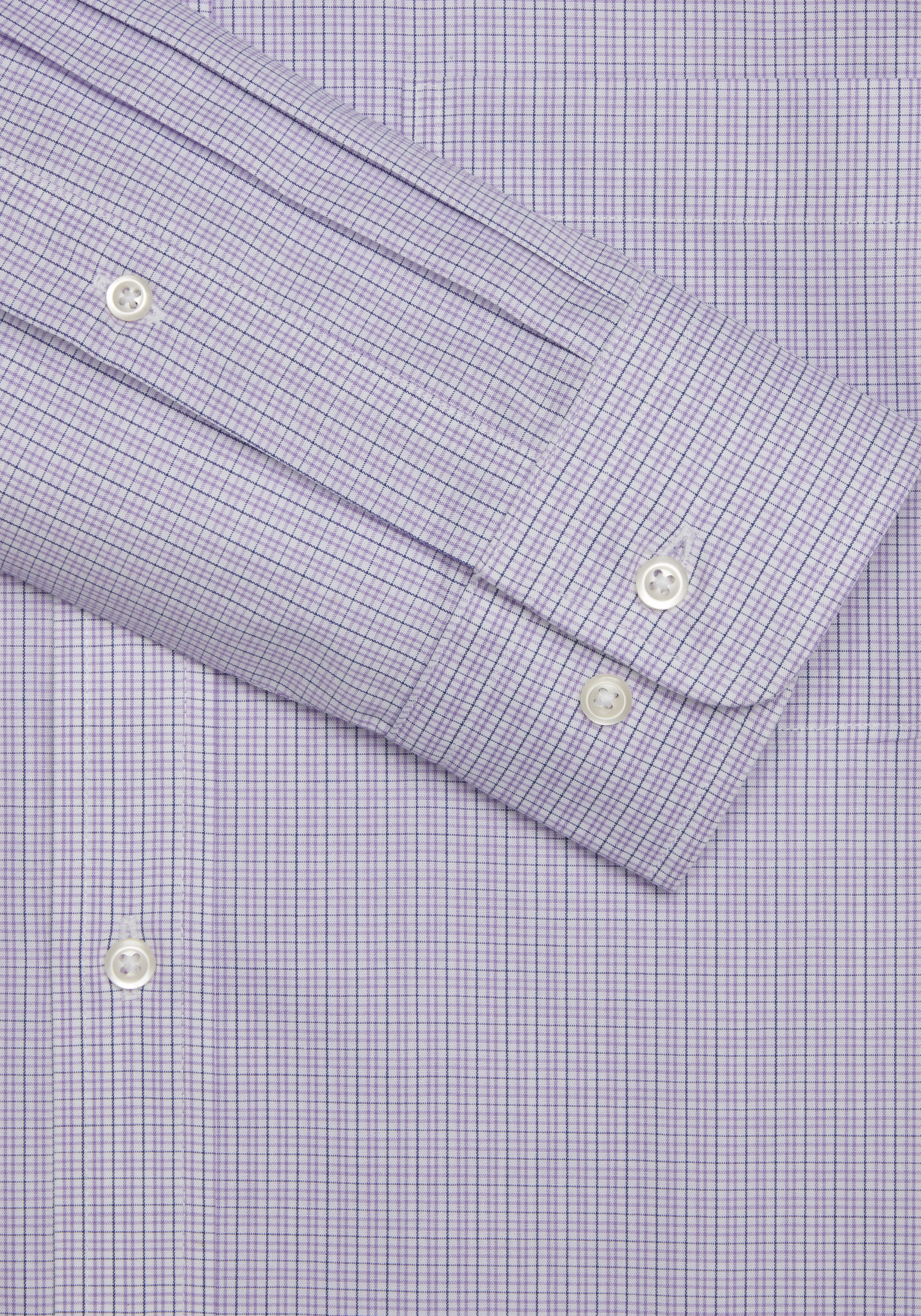 Jos. A. Bank Slim Fit Spread Collar Mini Plaid Dress Shirt CLEARANCE