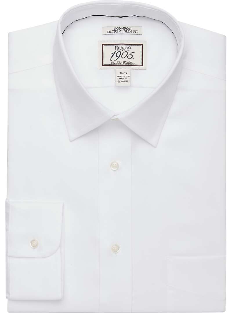 1905 Collection Extreme Slim Fit Spread Collar Dress Shirt Big & Tall