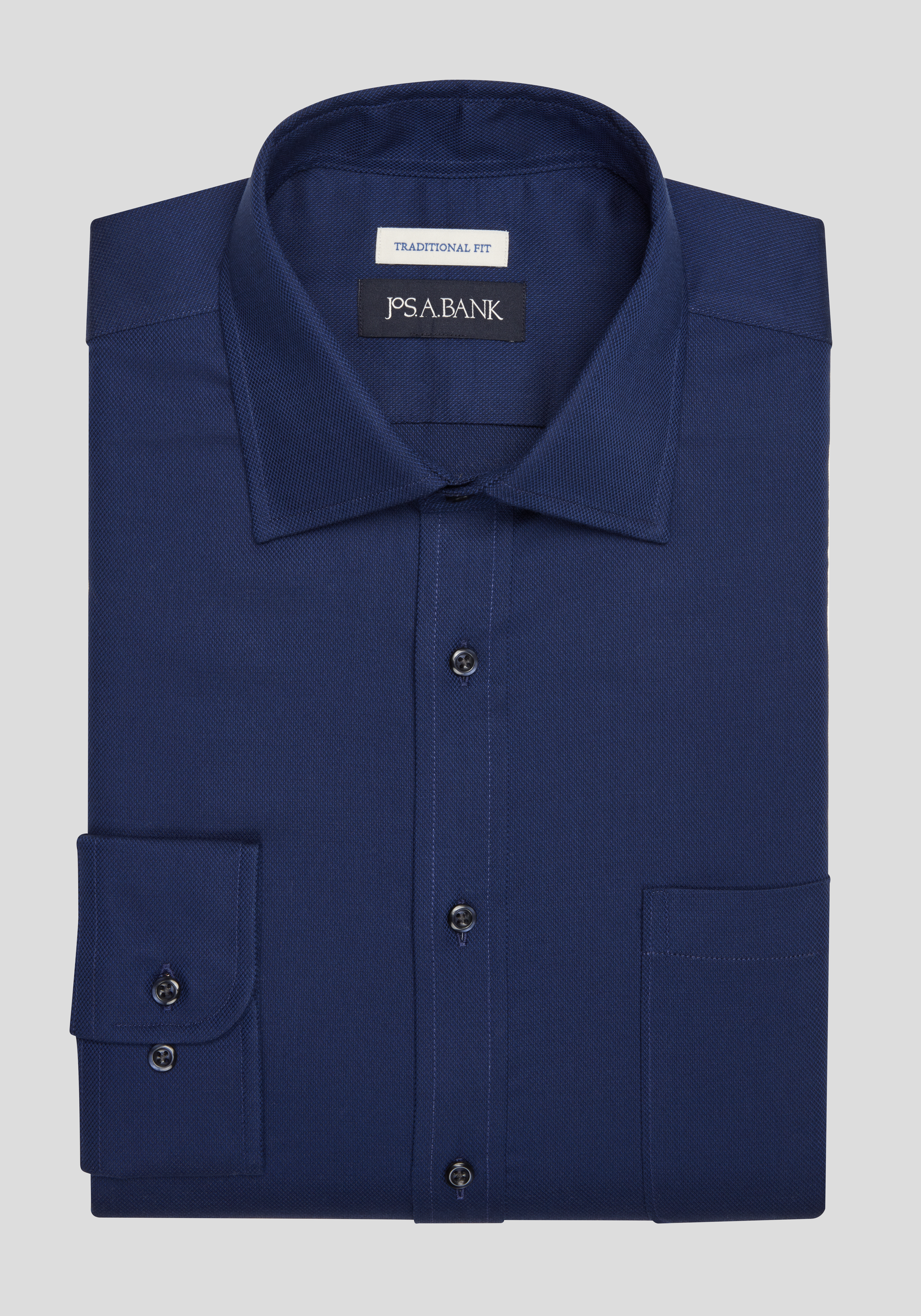 Men's CLEARANCE, Jos. A. Bank Traditional Fit Spread Collar Dress Shirt - Big & Tall CLEARANCE - Jos A Bank