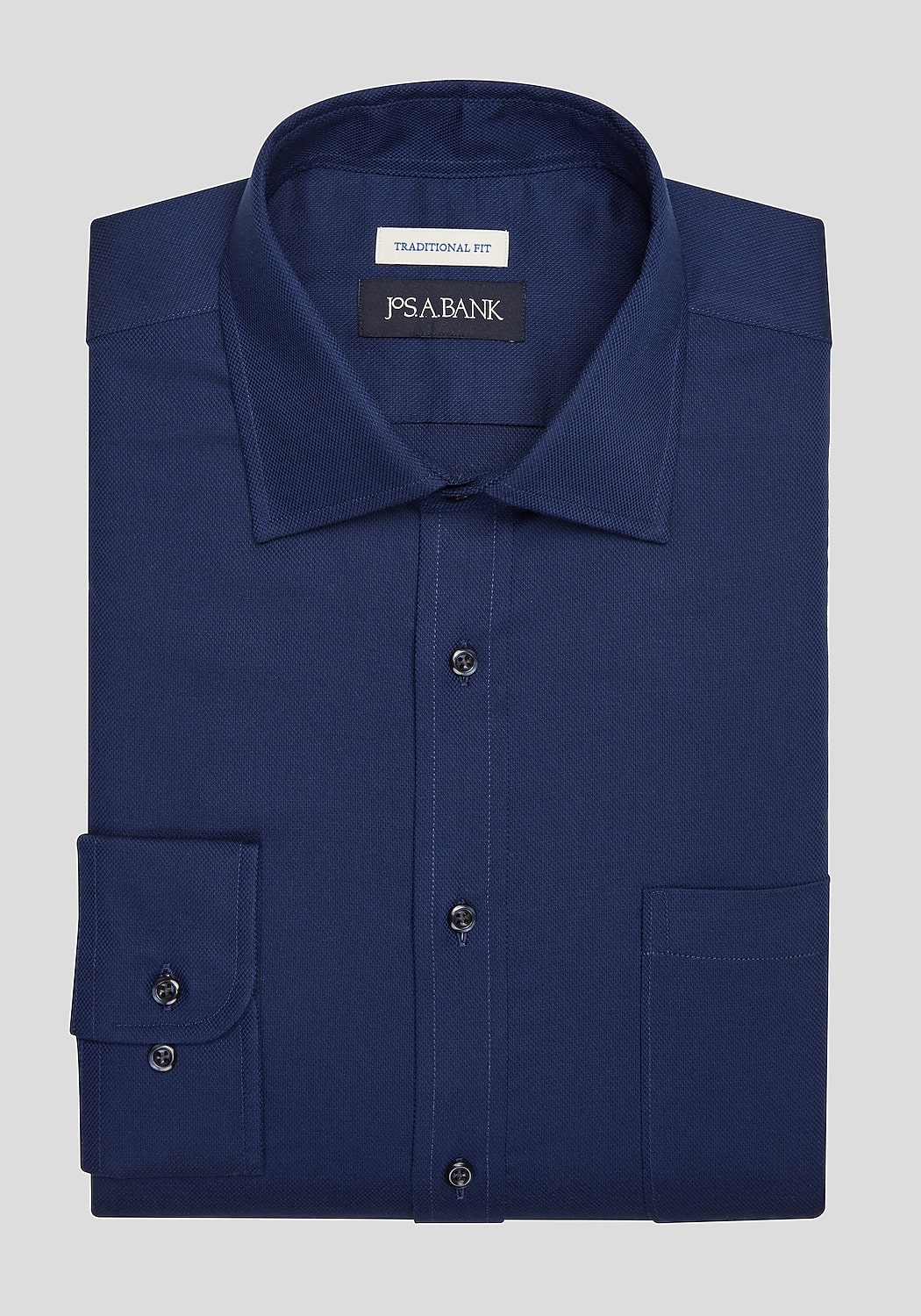 Jos. A. Bank Traditional Fit Spread Collar Dress Shirt - Big & Tall CLEARANCE