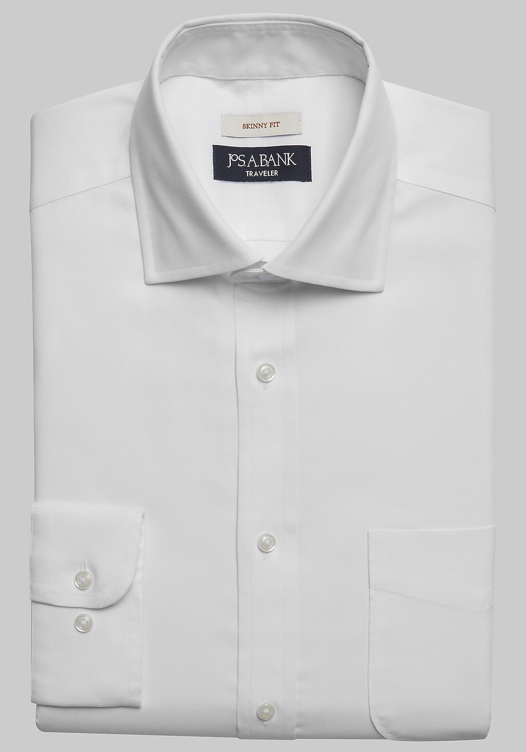 Traveler&reg; Collection Skinny Fit Spread Collar Dress Shirt