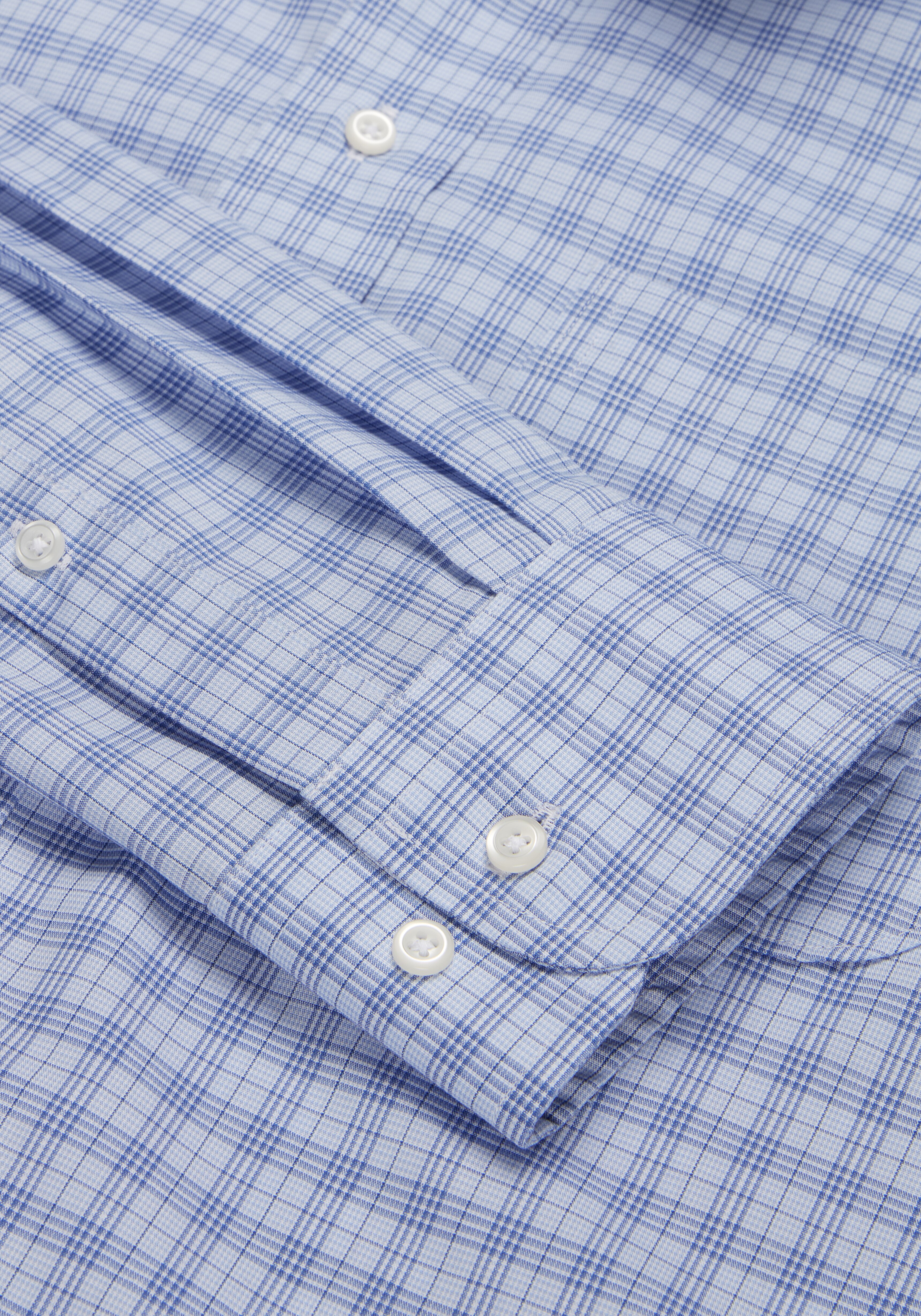 Jos. A. Bank Tailored Fit Button-Down Collar Plaid Dress Shirt CLEARANCE