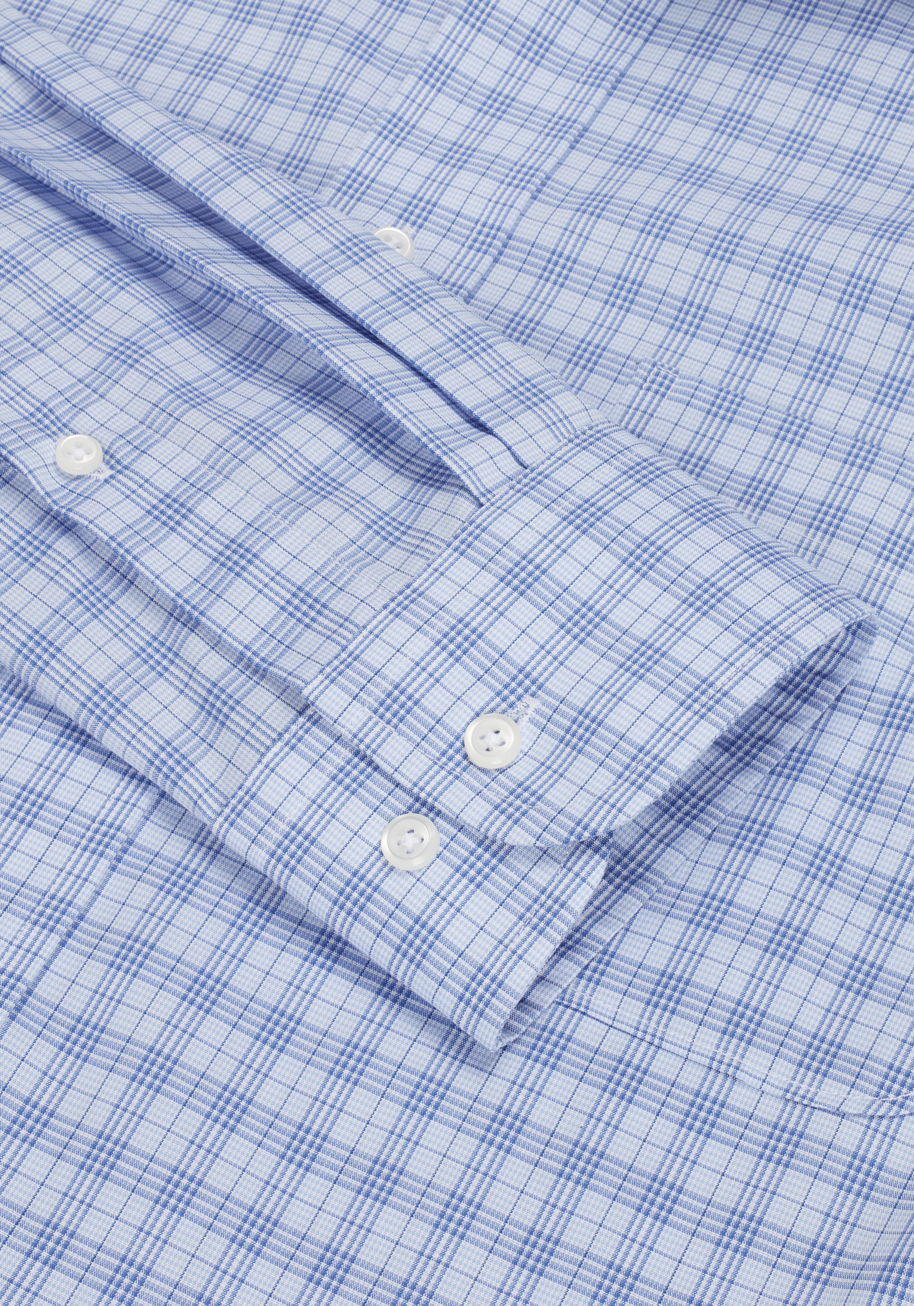 Jos. A. Bank Tailored Fit Spread Collar Plaid Dress Shirt CLEARANCE