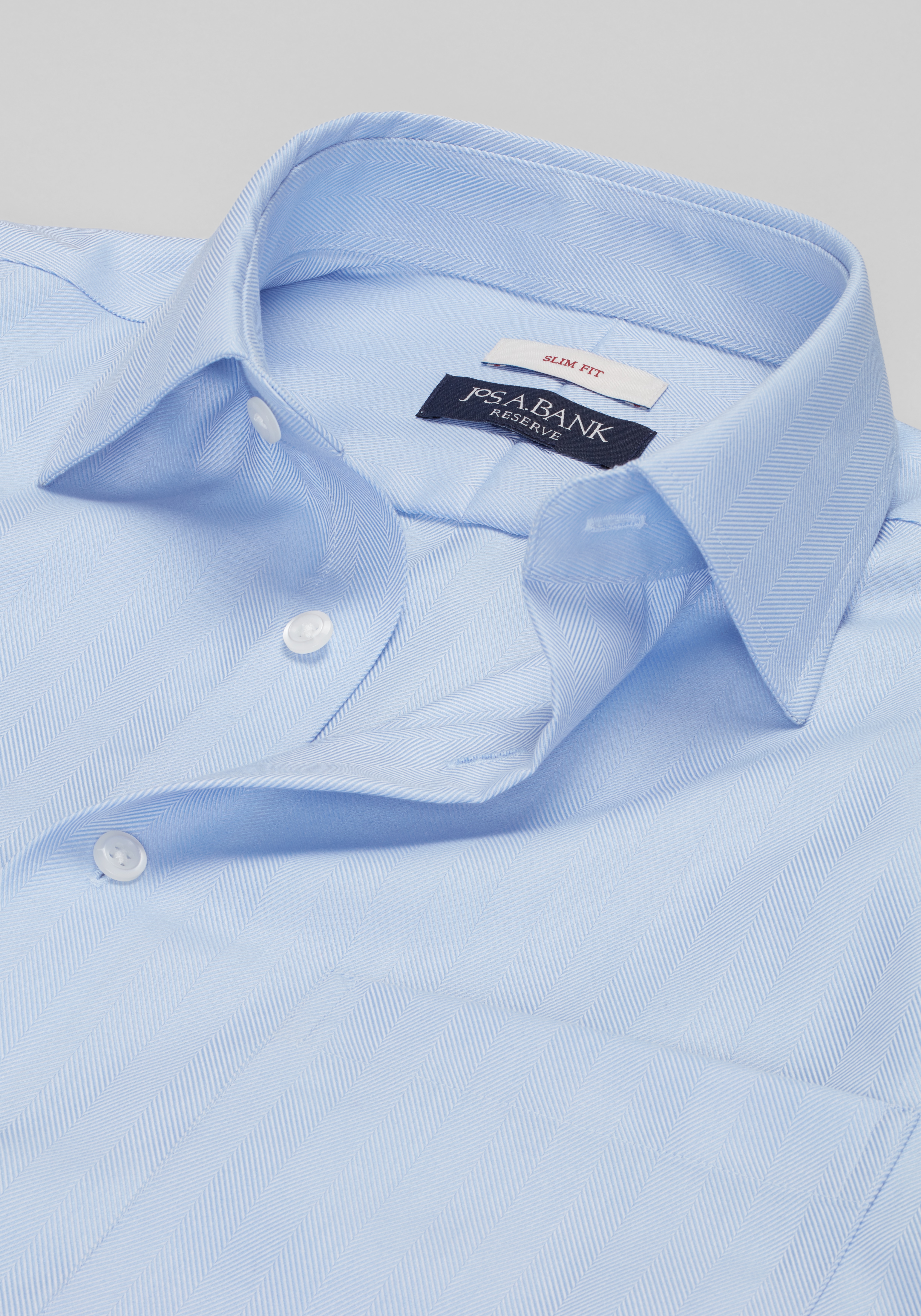 Reserve Collection Slim Fit Cotton Dress Shirt