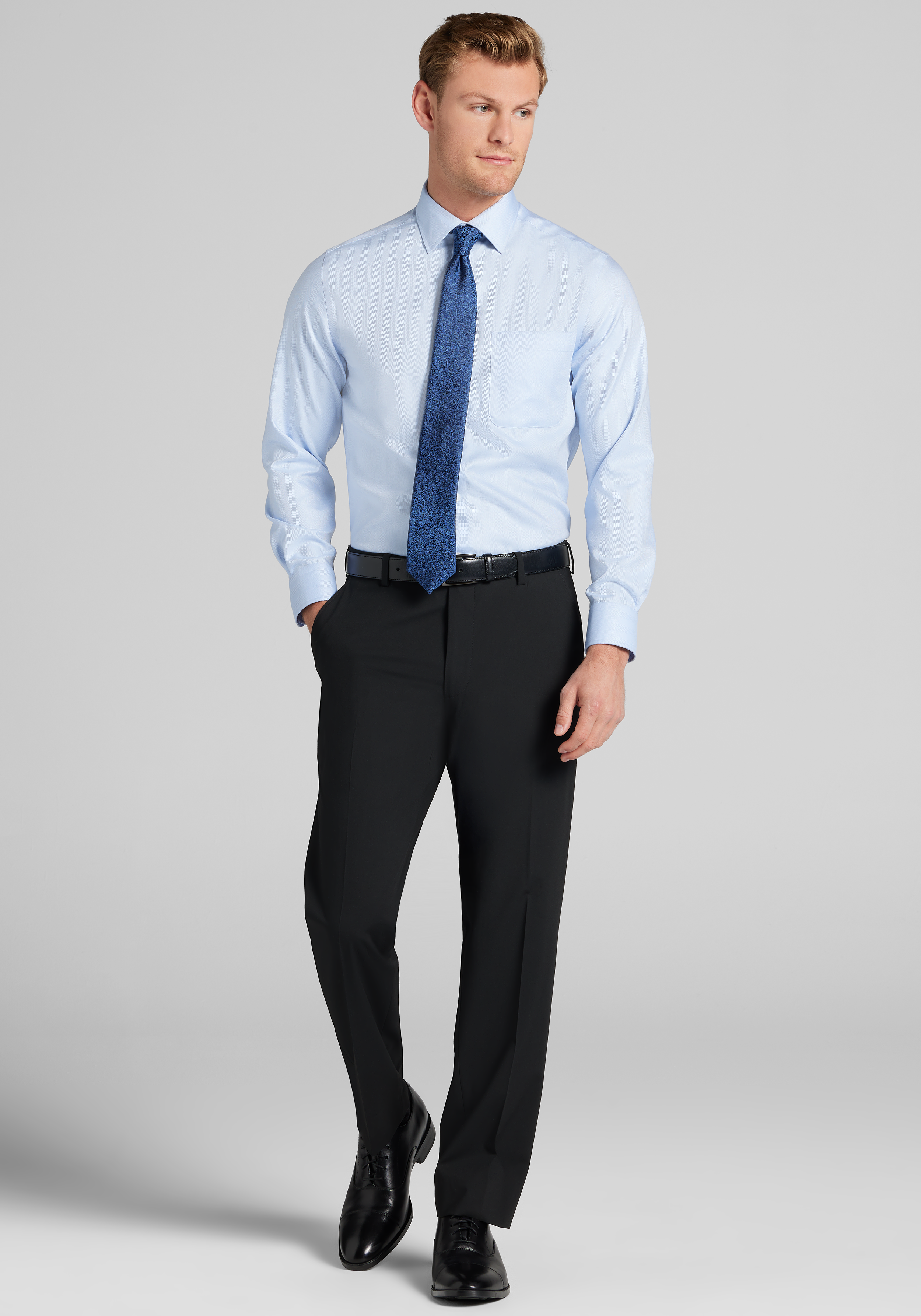 Reserve Collection Slim Fit Cotton Dress Shirt