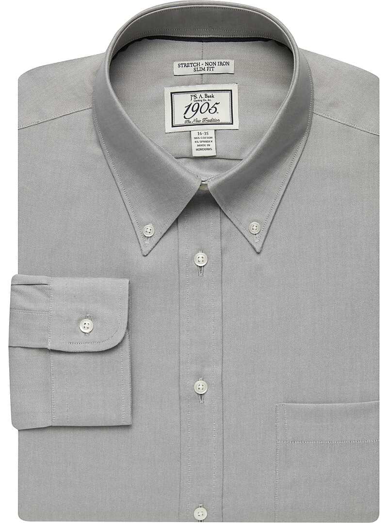1905 Collection Slim Fit ButtonDown Collar Dress Shirt Big & Tall CLEARANCE All Clearance