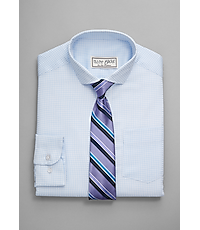 Image of 1905 Collection Boys Classic Fit Spread Collar Dress Shirt & Stripe Tie Set, by JoS. A. Bank