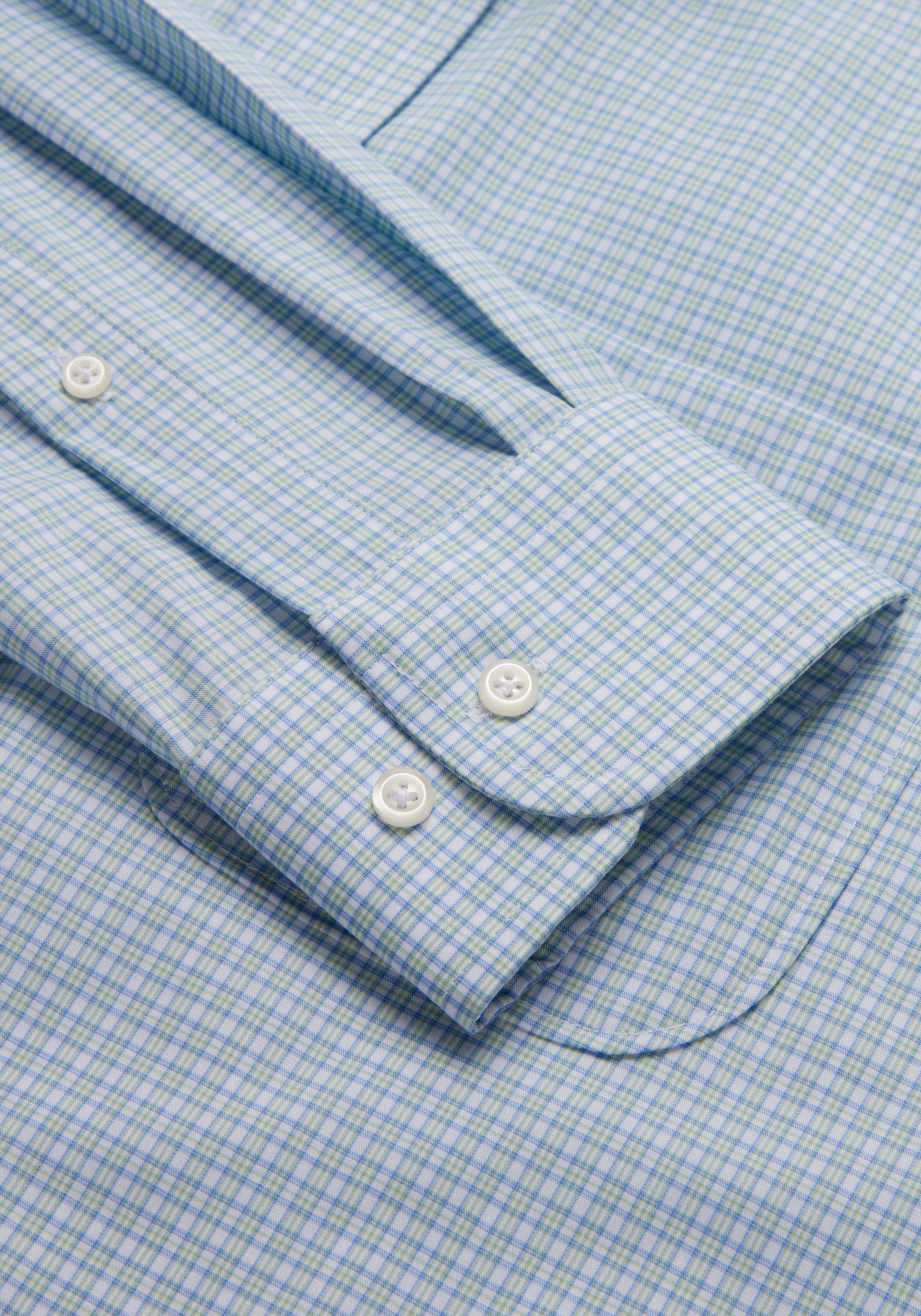 Jos. A. Bank Traditional Fit Button-Down Collar Plaid Dress Shirt - Big & Tall CLEARANCE