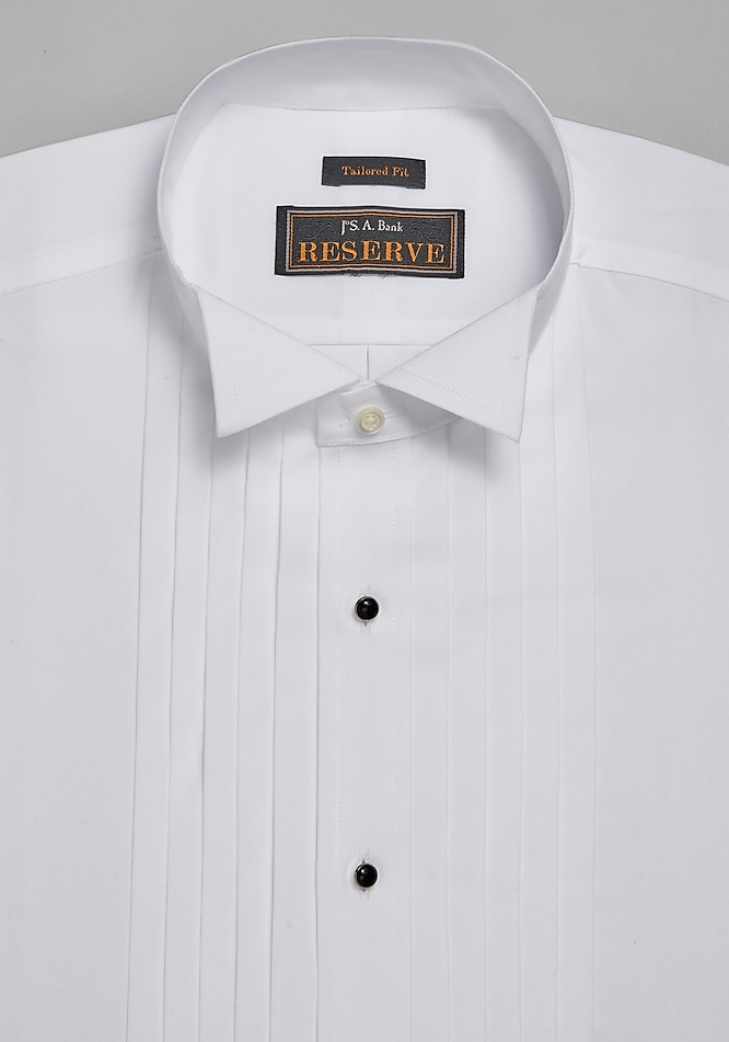 strapless navy formal dress Black Crystal White Designer Tuxedo Shirt for Men main image 0