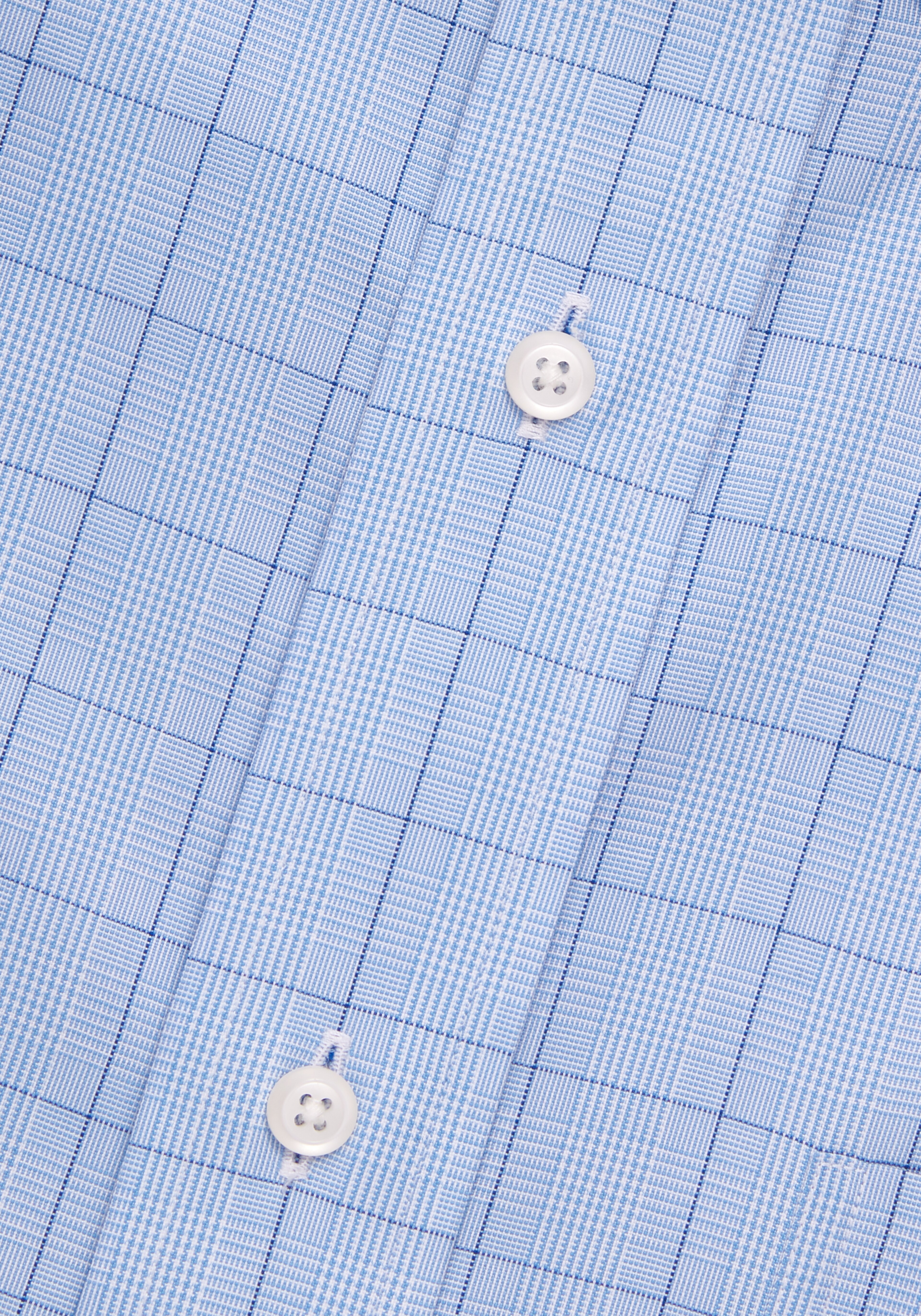 Traveler® Collection Tailored Fit Button-Down Collar Windowpane Dress Shirt