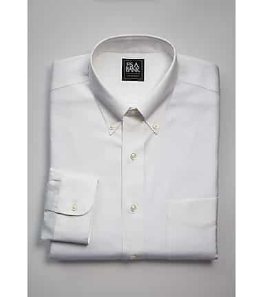 Jos a bank hot sale white dress shirt