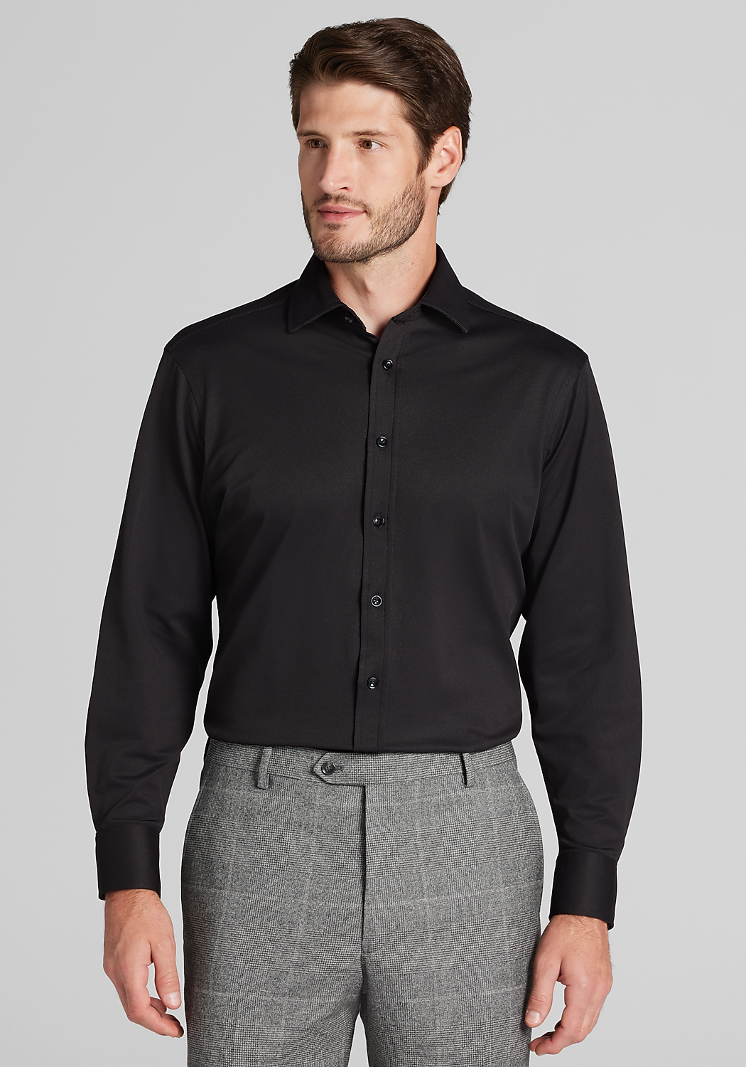 Jos. A. Bank Tailored Fit Pique Dress Shirt