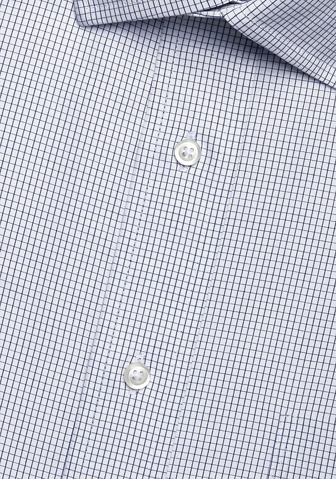 Traveler Collection Tailored Fit Spread Collar Mini Check Dress Shirt -  Gifts for Dad | Jos A Bank