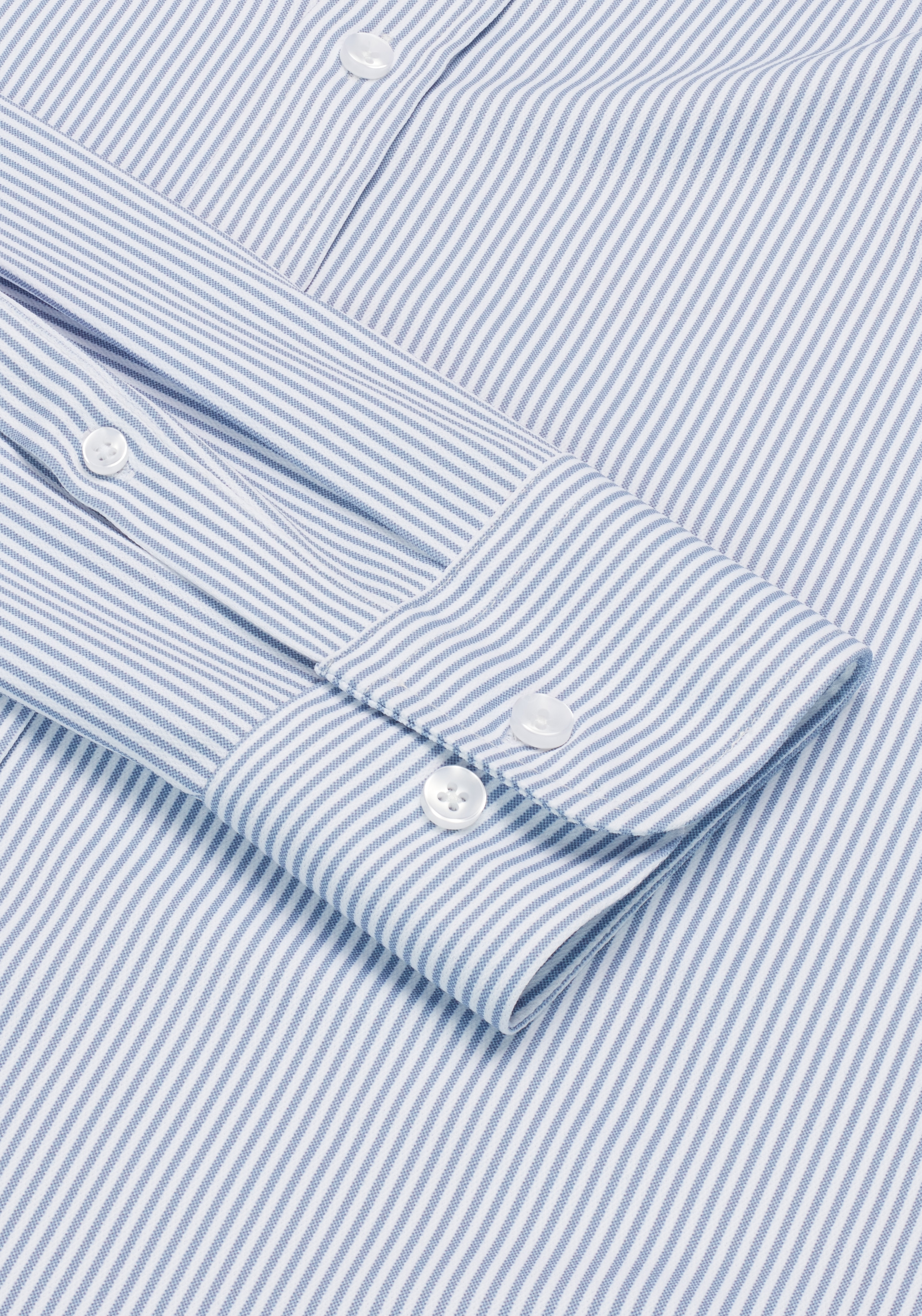 Jos. A Bank Tailored Fit Stripe Pique Dress Shirt