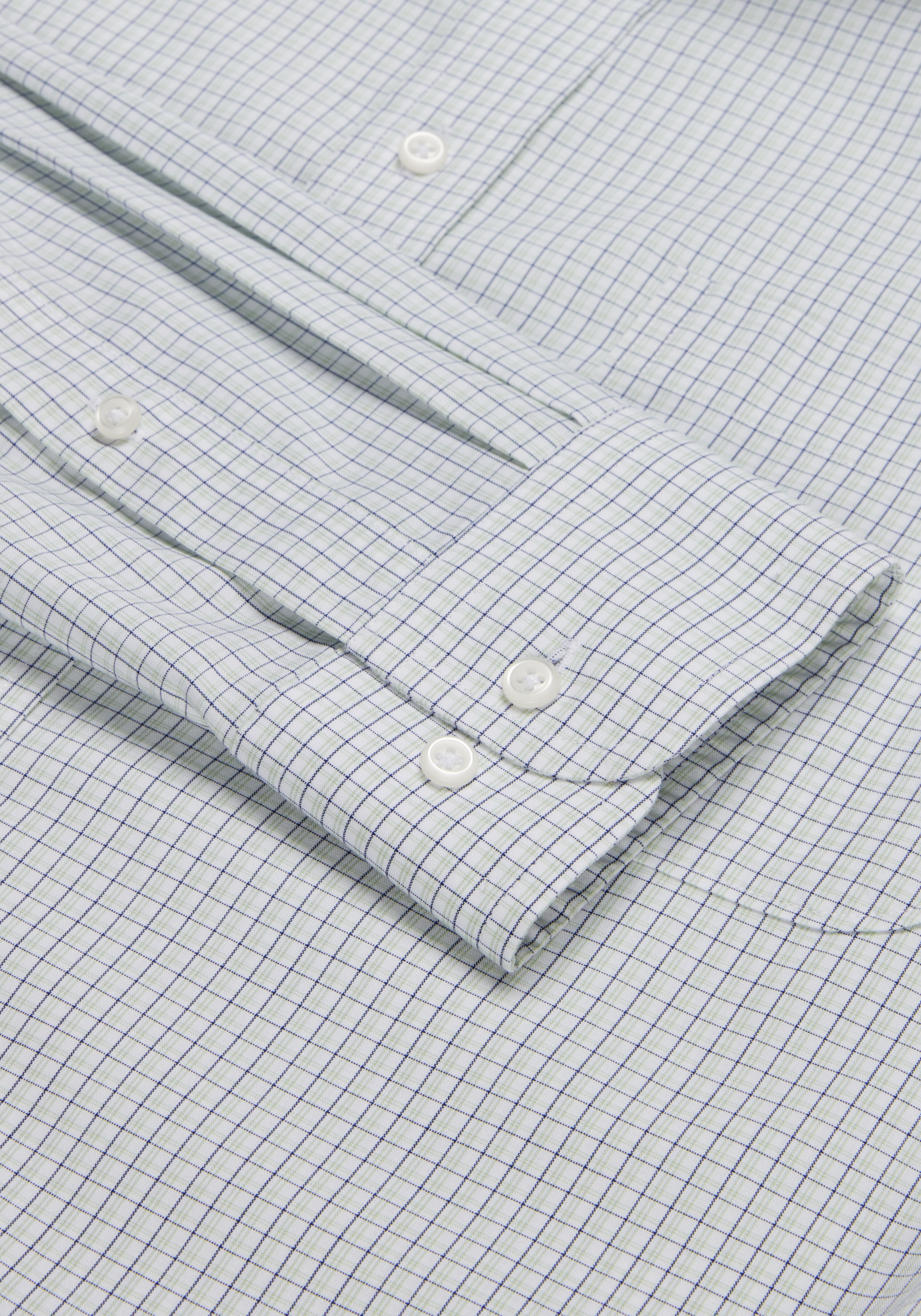 Traveler® Collection Slim Fit Point Collar Check Dress Shirt CLEARANCE