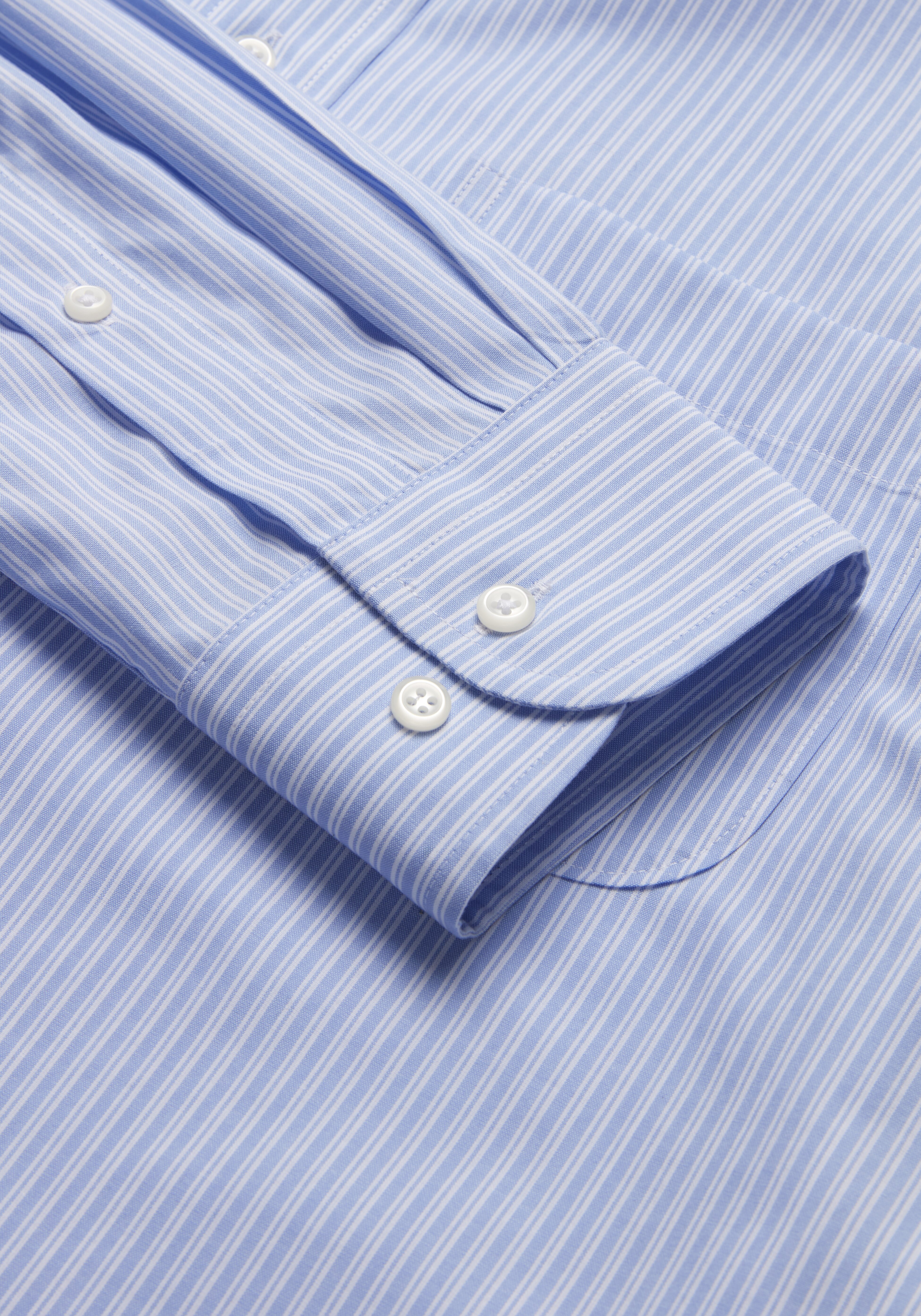 Traveler® Collection Tailored Fit Stripe Dress Shirt - Big & Tall CLEARANCE