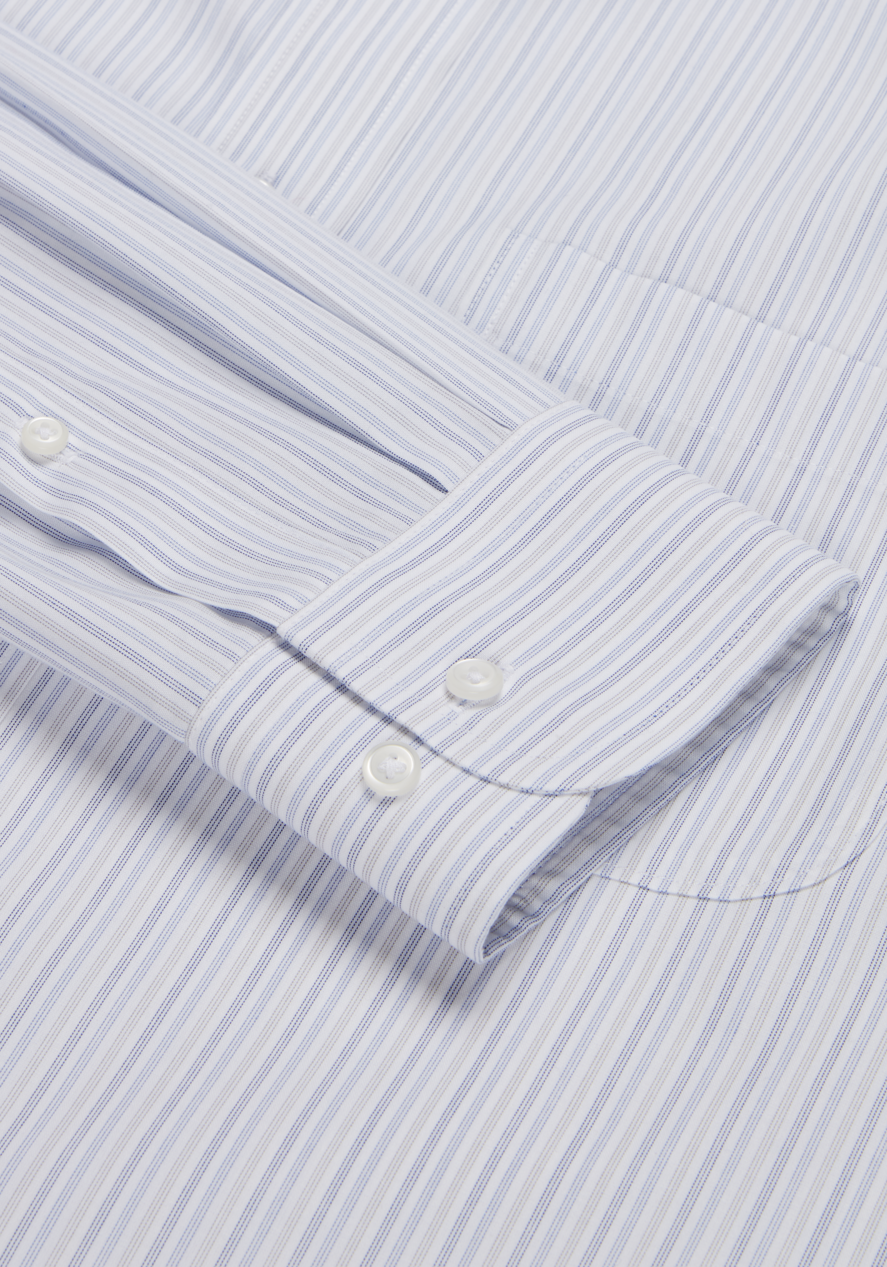 Traveler Collection Traditional Fit Multistripe Dress Shirt