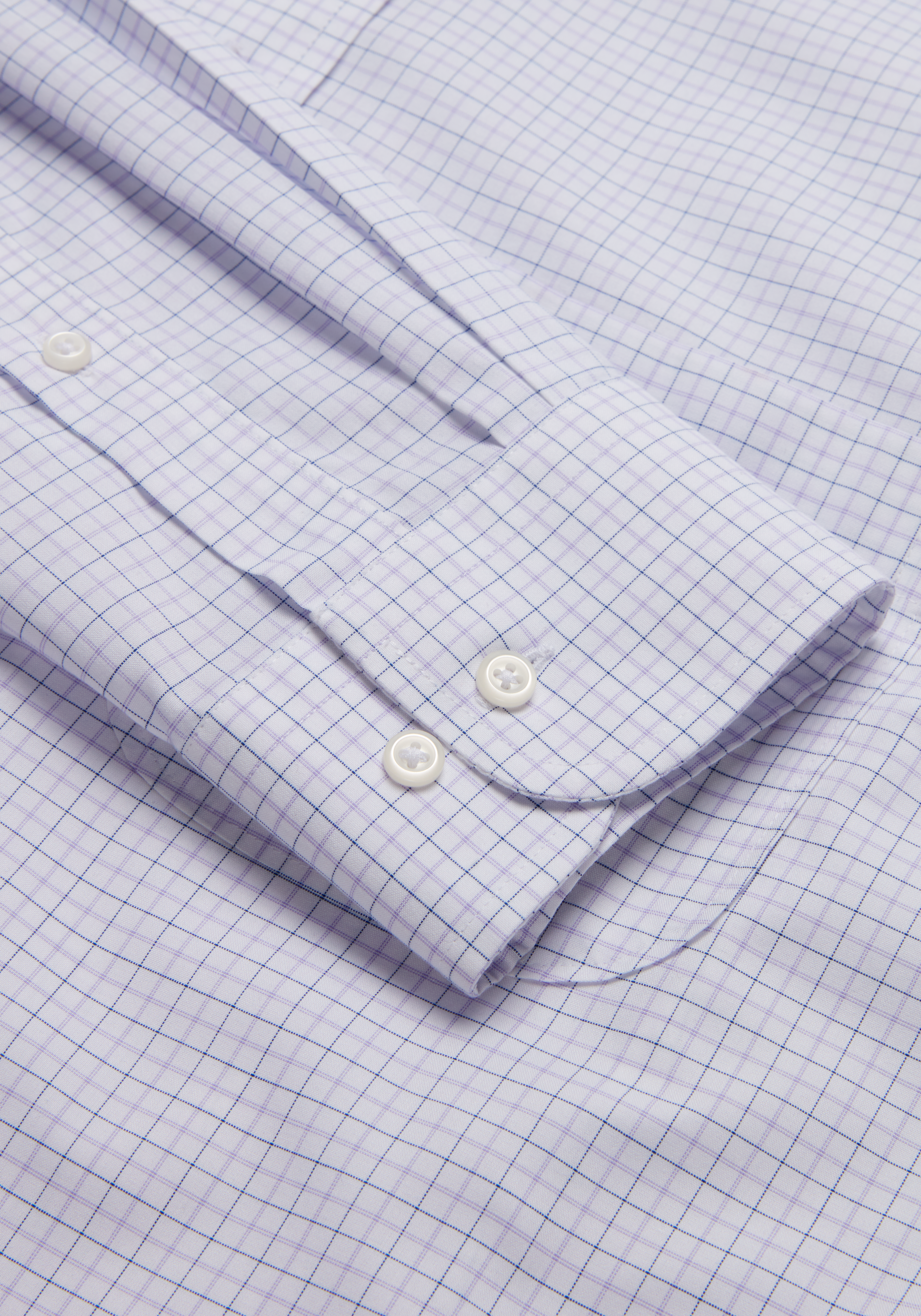 Traveler® Collection Traditional Fit Button-Down Collar Tattersall Dress Shirt - Big & Tall CLEARANCE