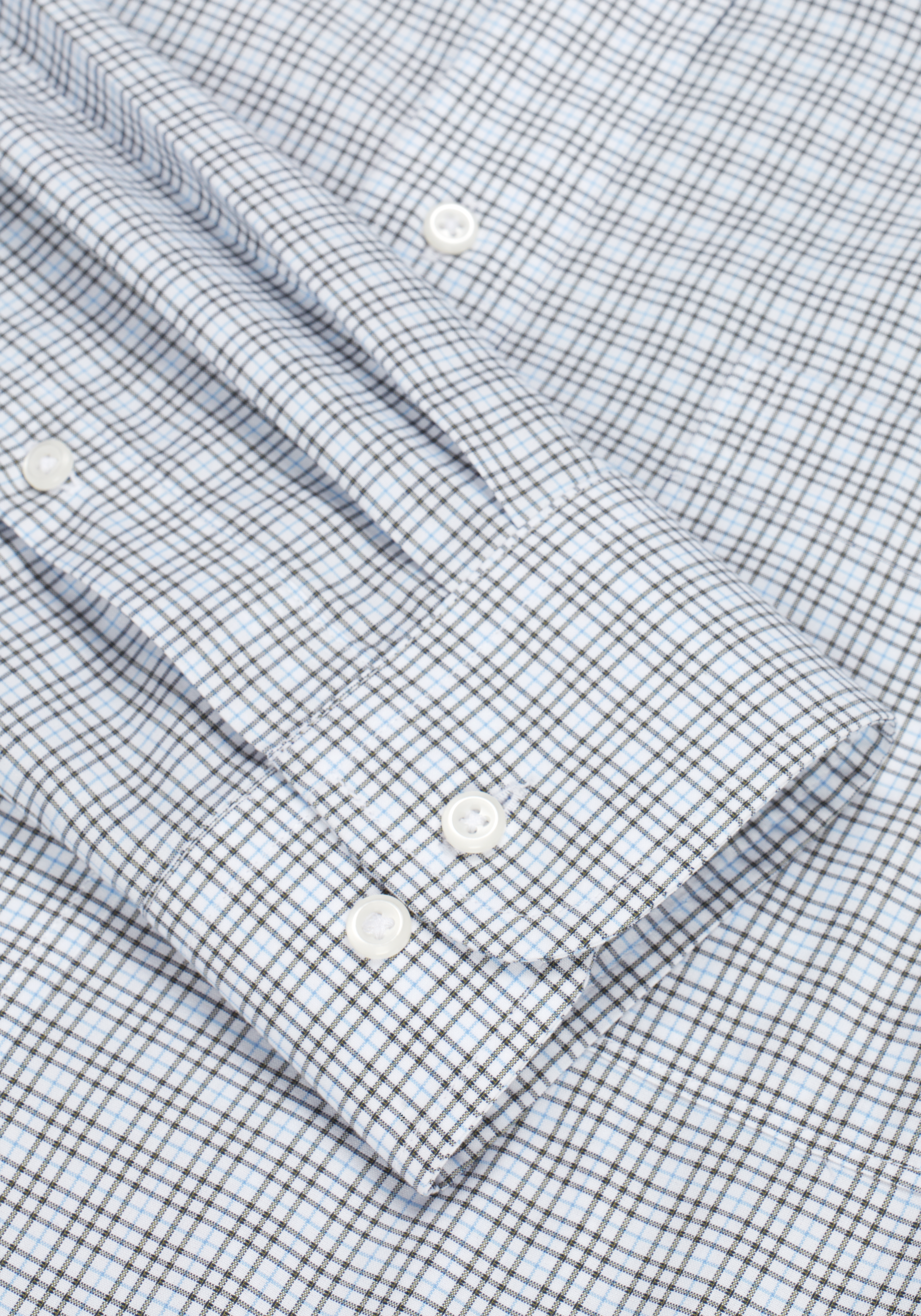 Traveler® Collection Tailored Fit Button-Down Collar Check Dress Shirt CLEARANCE