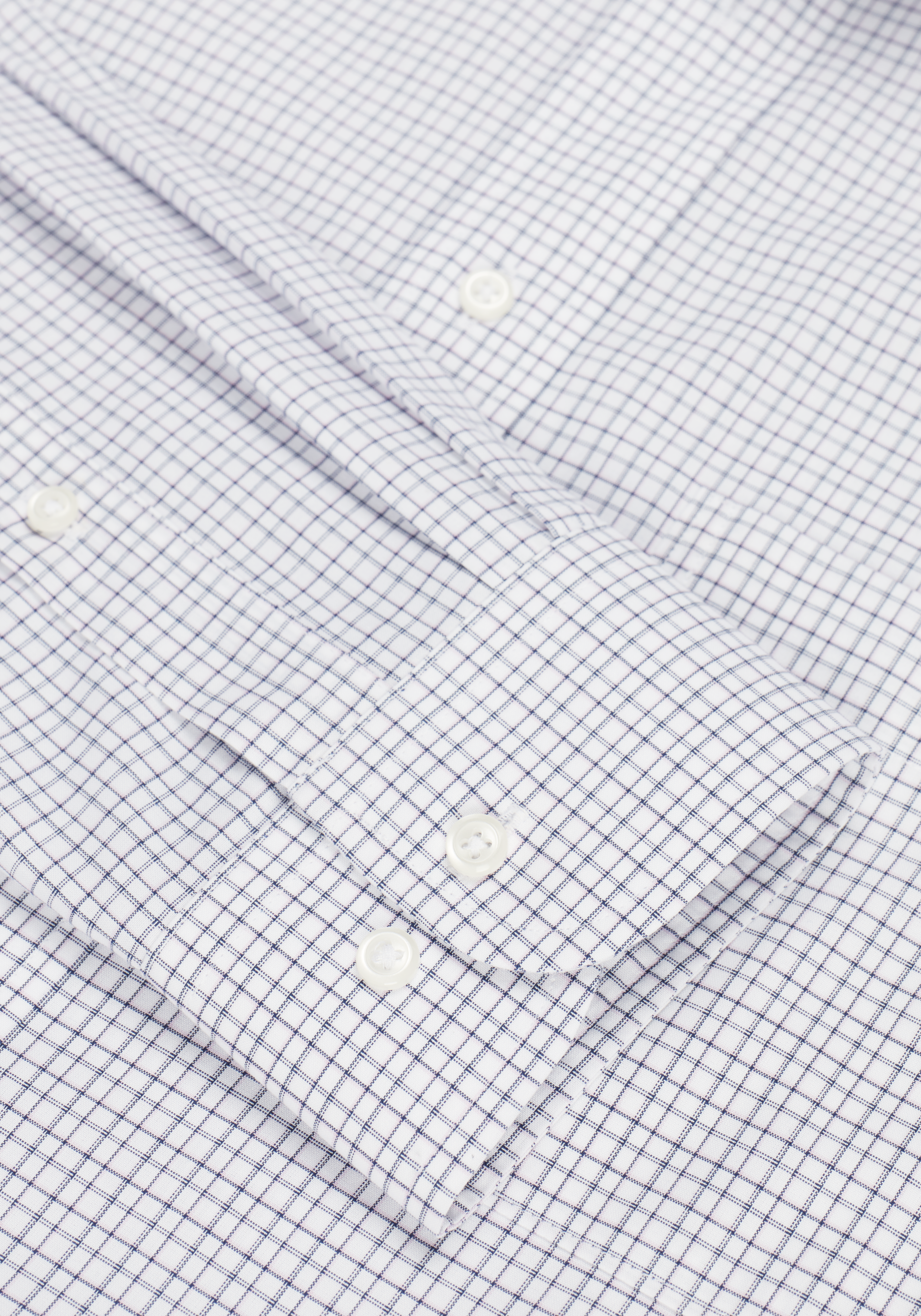 Traveler® Collection Tailored Fit Spread Collar Check Dress Shirt CLEARANCE