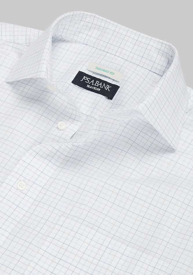 mens tattersall dress shirts Modern Fit Tattersall Dress Shirt | Purple