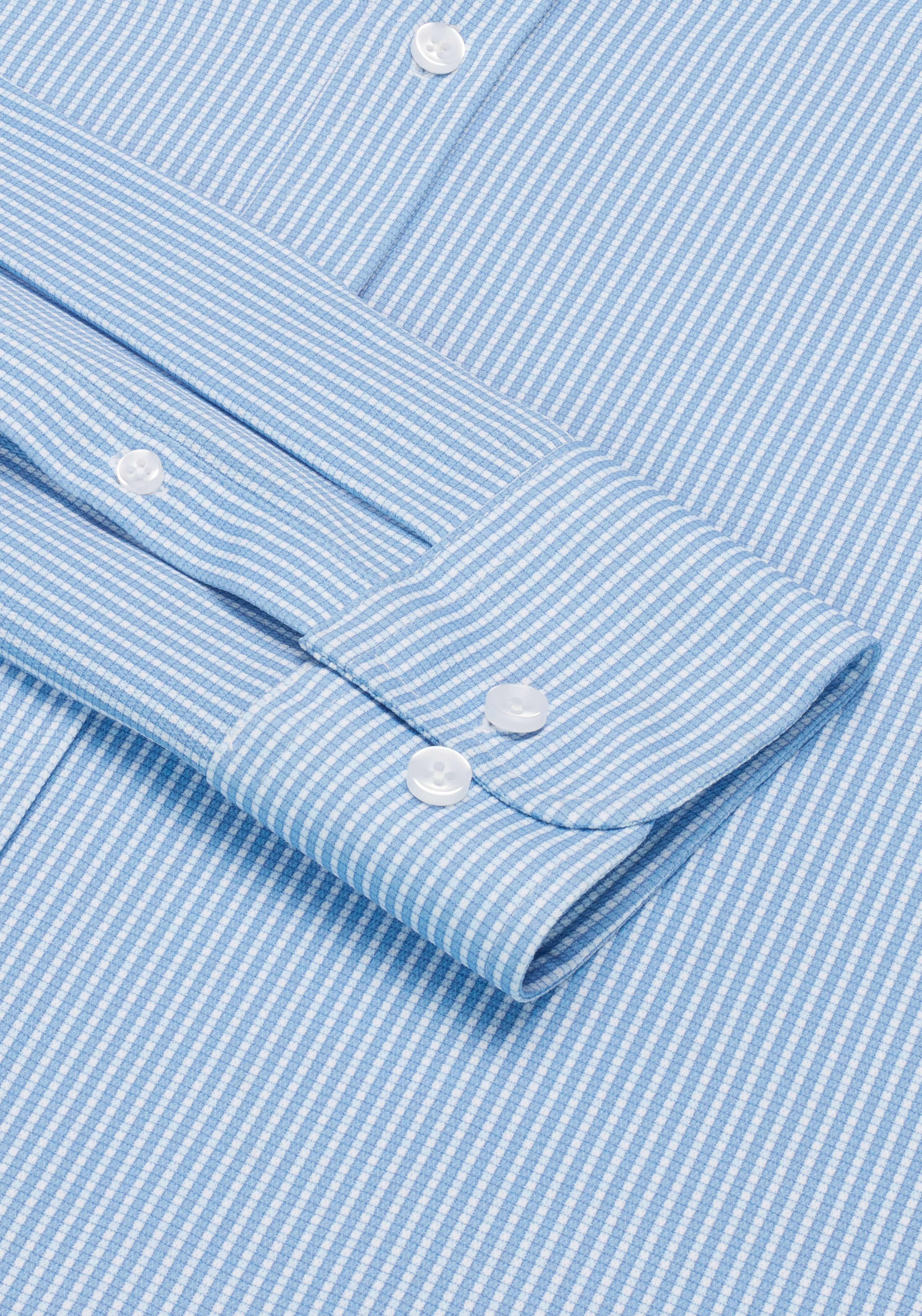 Jos. A Bank Tailored Fit Micro Check Pique Dress Shirt