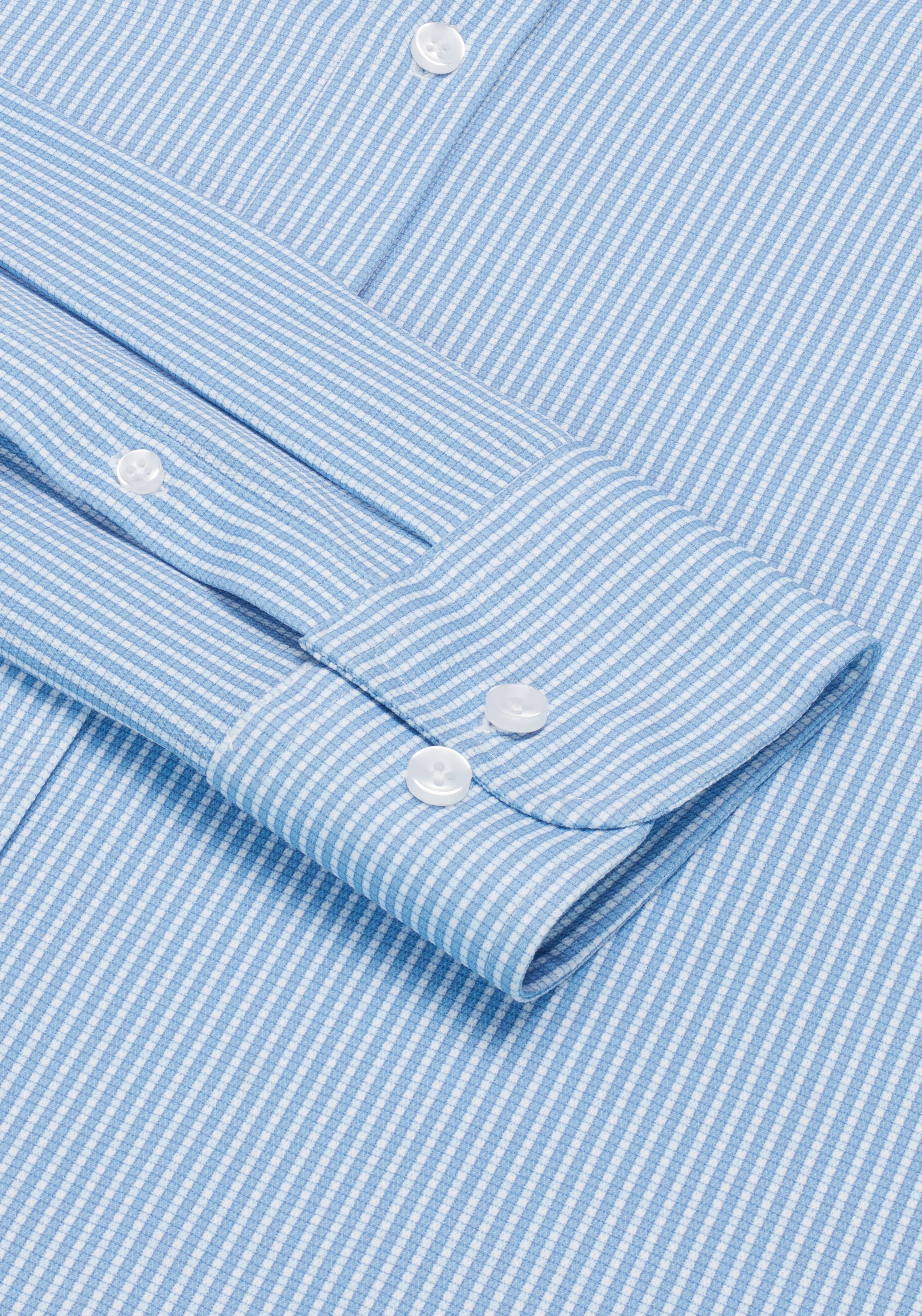 Jos. A Bank Tailored Fit Micro Check Pique Dress Shirt