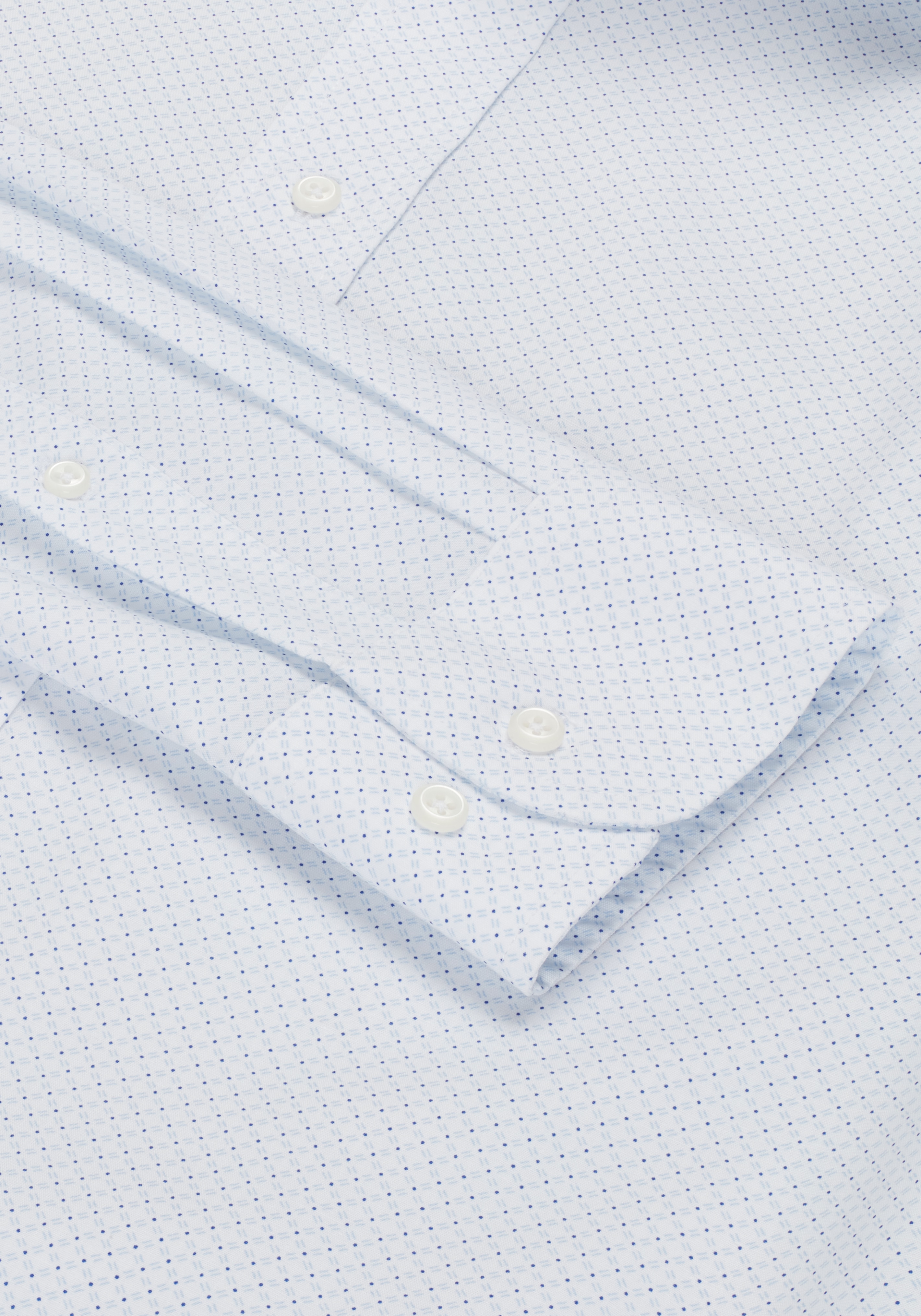 Jos. A. Bank Comfort Stretch Tailored Fit Spread Collar Medallion Dot Dress Shirt