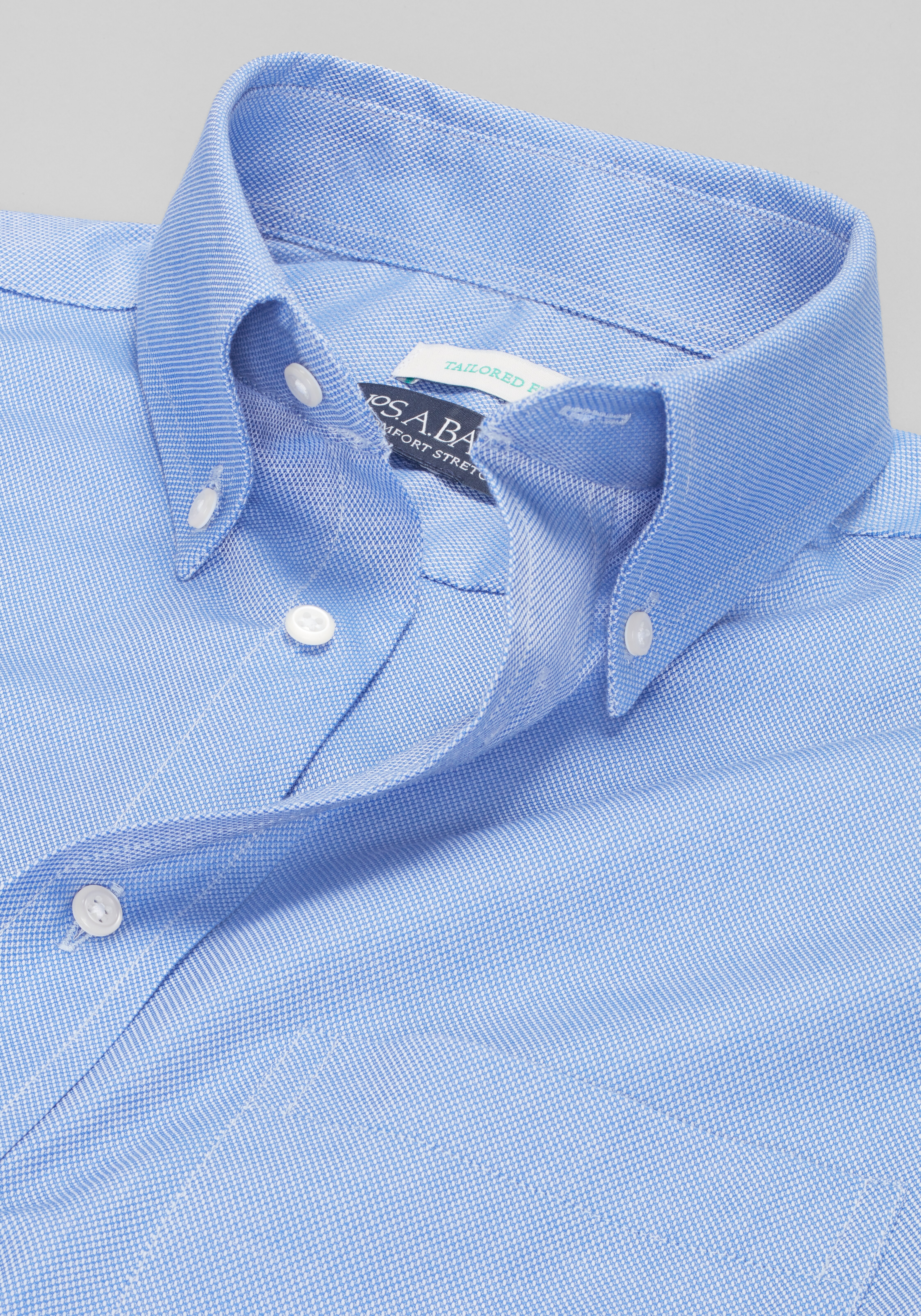 Jos. A Bank Tailored Fit Solid Dress Shirt