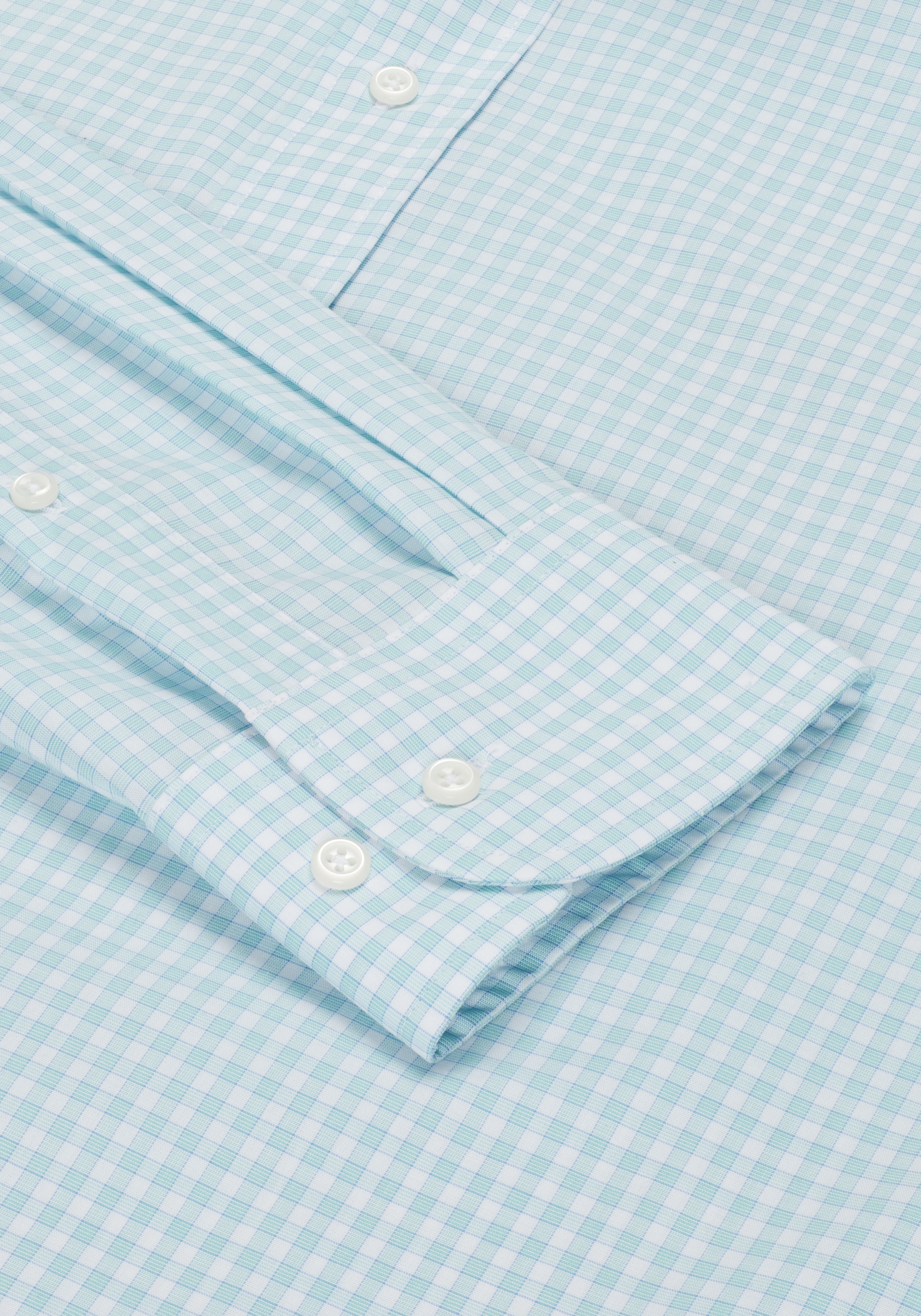 Jos. A. Bank Comfort Stretch Traditional Fit Spread Collar Check Dress Shirt