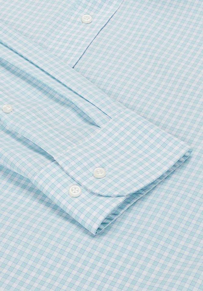 Jos. A. Bank Comfort Stretch Traditional Fit Spread Collar Check