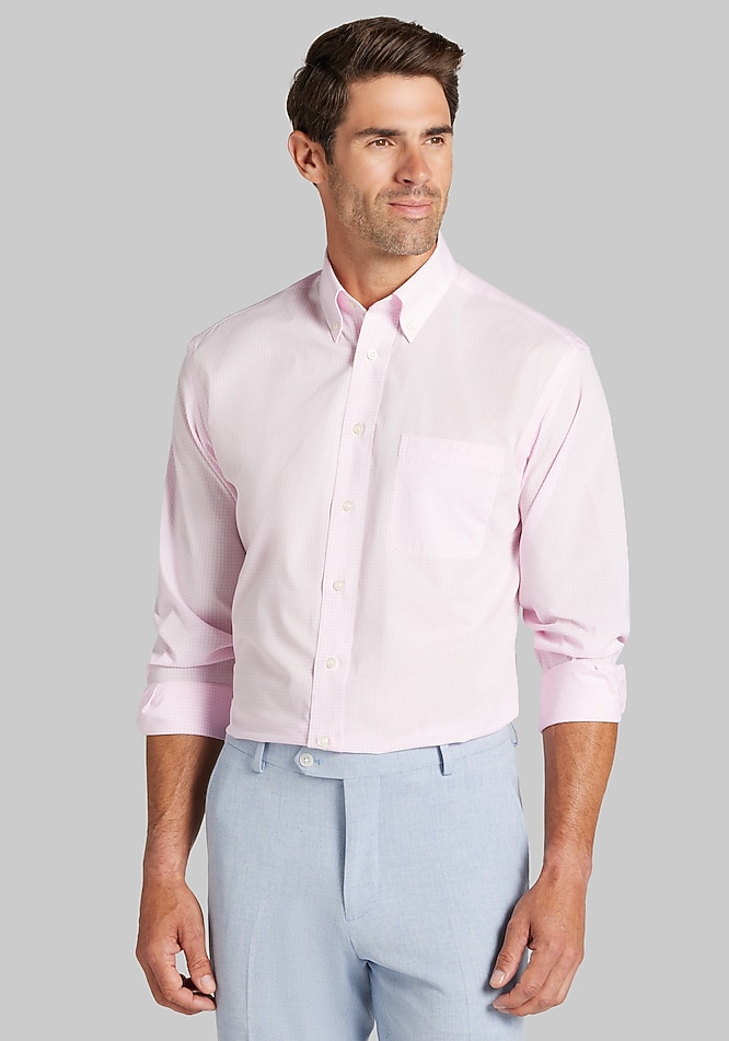 1905 dress shirts JoS. A. Bank Men's 1905 Collection Traditional Fit Solid Dress Shirt at  Jos. A. Bank, Black at Hamilton Place in Chattanooga, TN