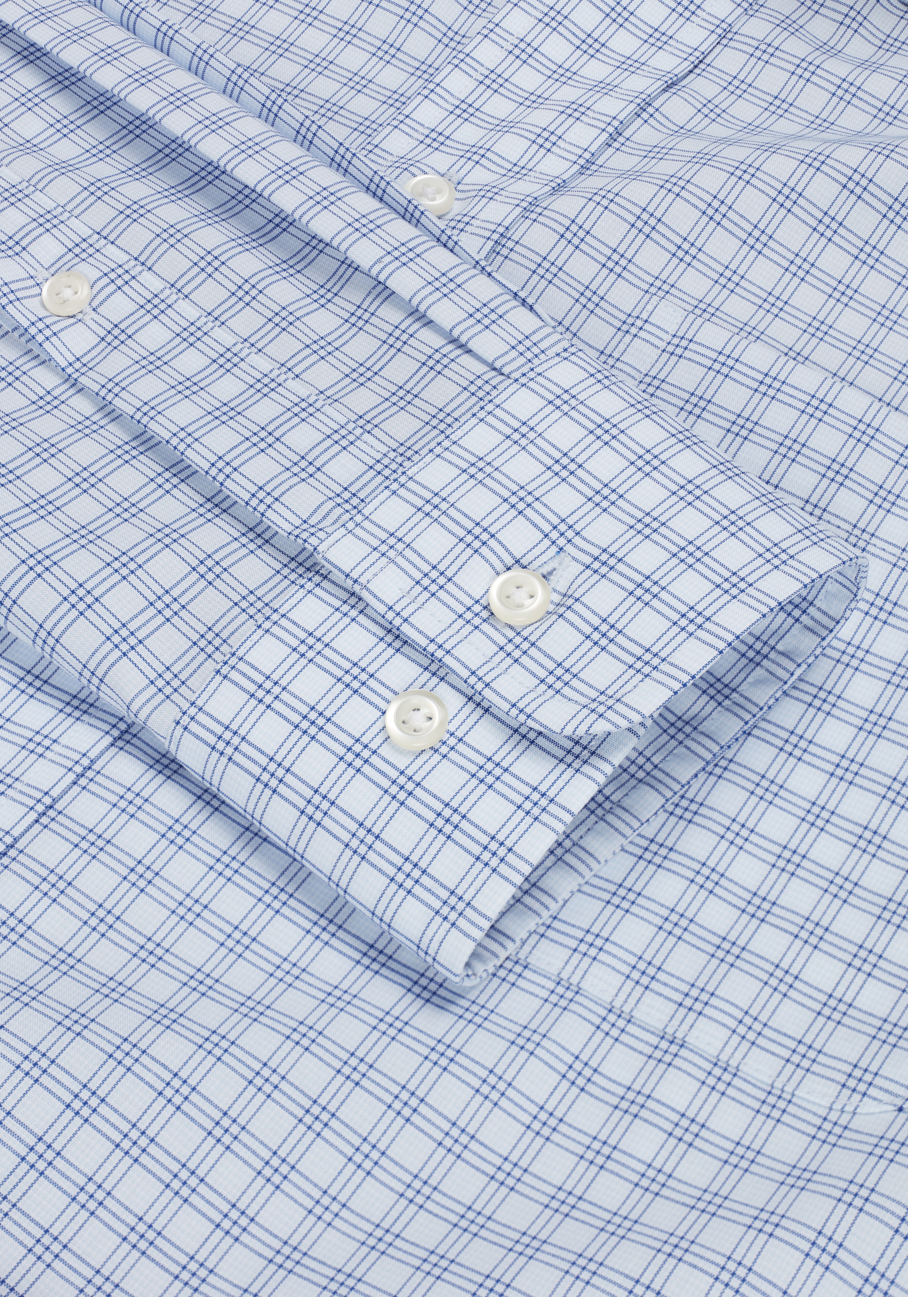 Jos. A. Bank Tailored Fit Button-Down Collar Check Dress Shirt