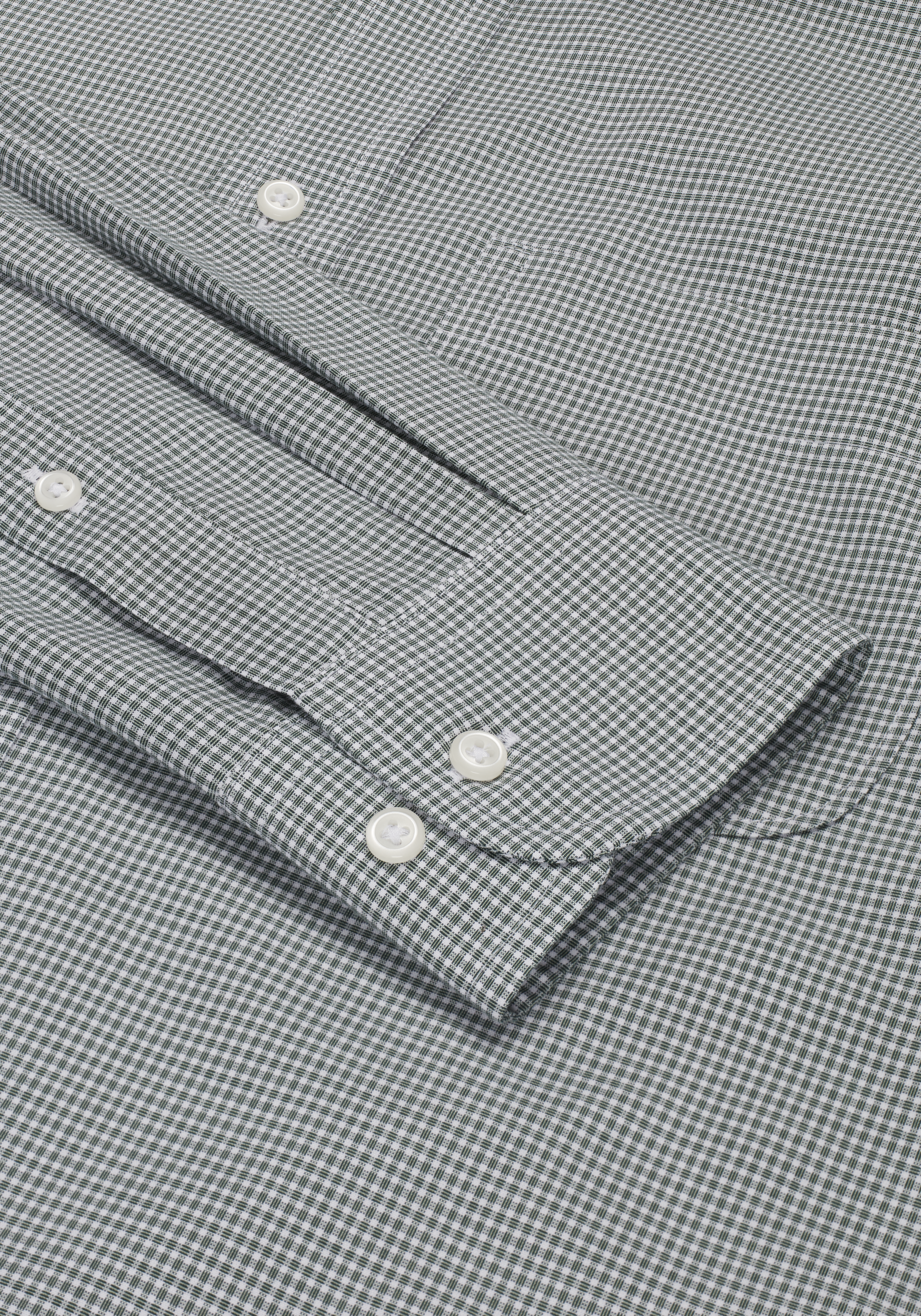 Traveler® Collection Slim Fit Spread Collar Micro Check Dress Shirt