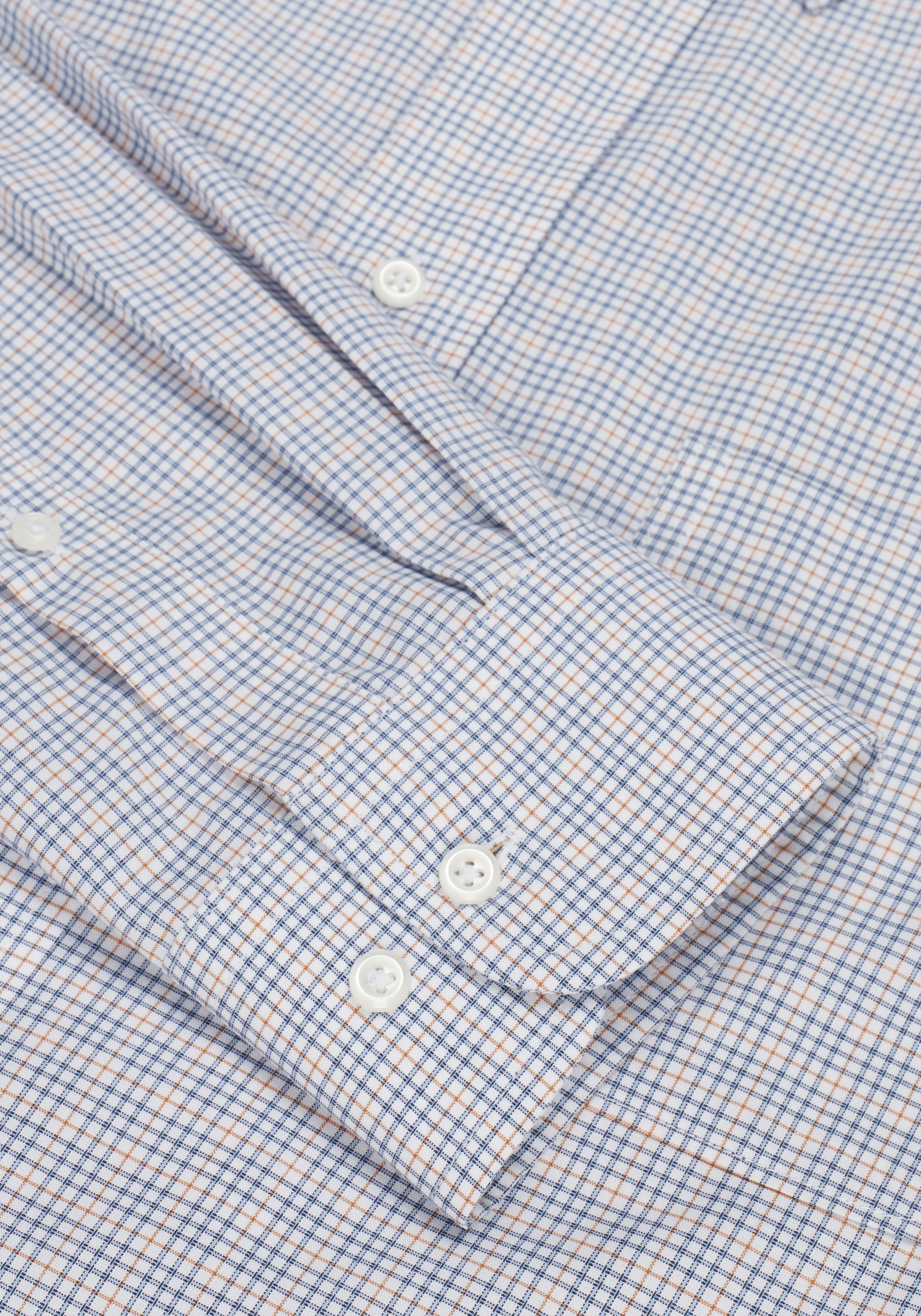 Traveler® Collection Traditional Fit Button-Down Collar Check Dress Shirt - Big & Tall