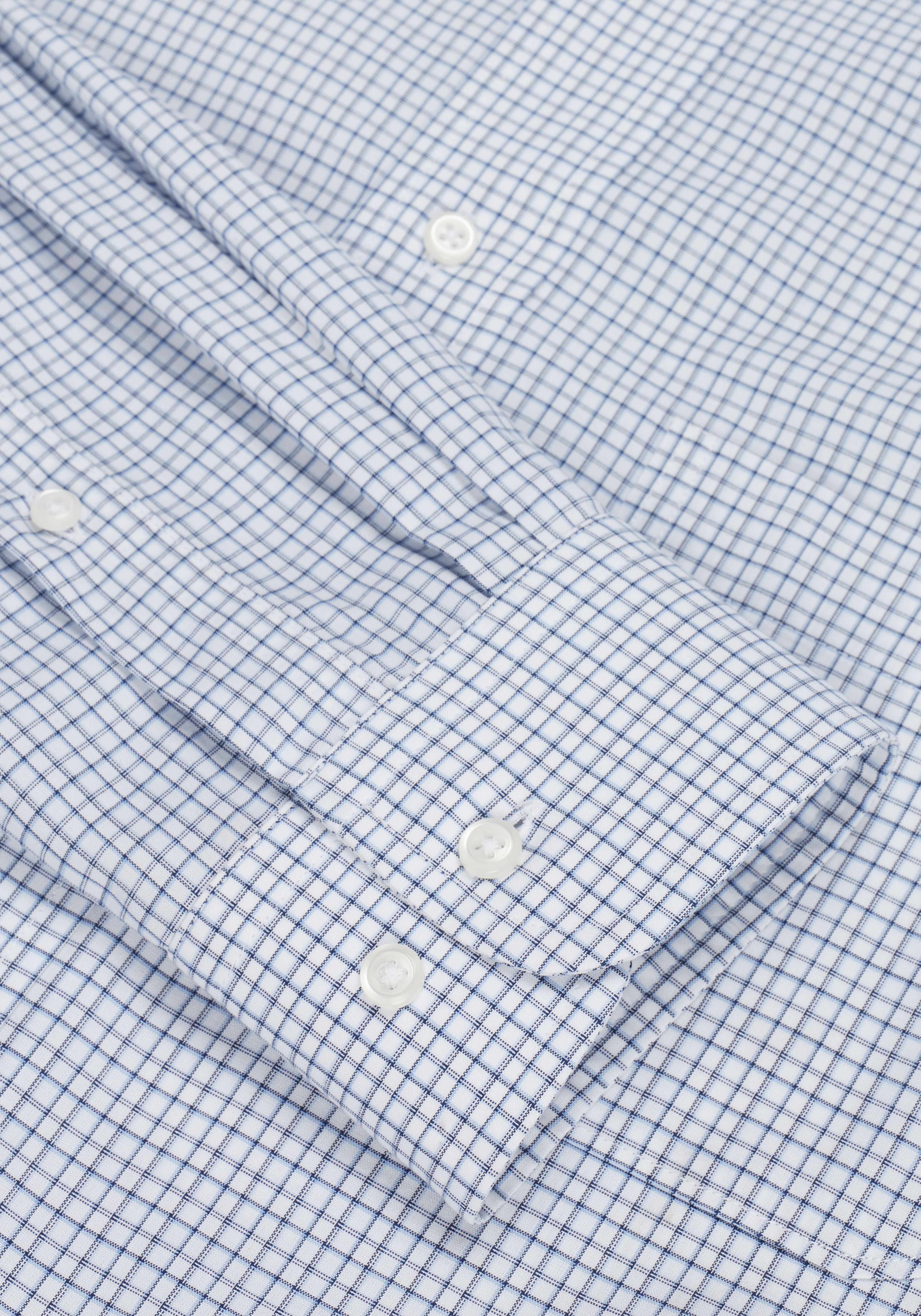 Traveler® Collection Traditional Fit Button-Down Collar Check Dress Shirt