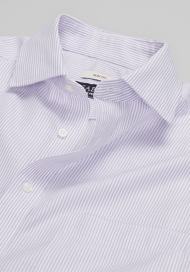 purple stripe dress shirt Ralph Lauren Purple Label Dress Shirt Mens L 16.5 Pink Stripe Business  Casual