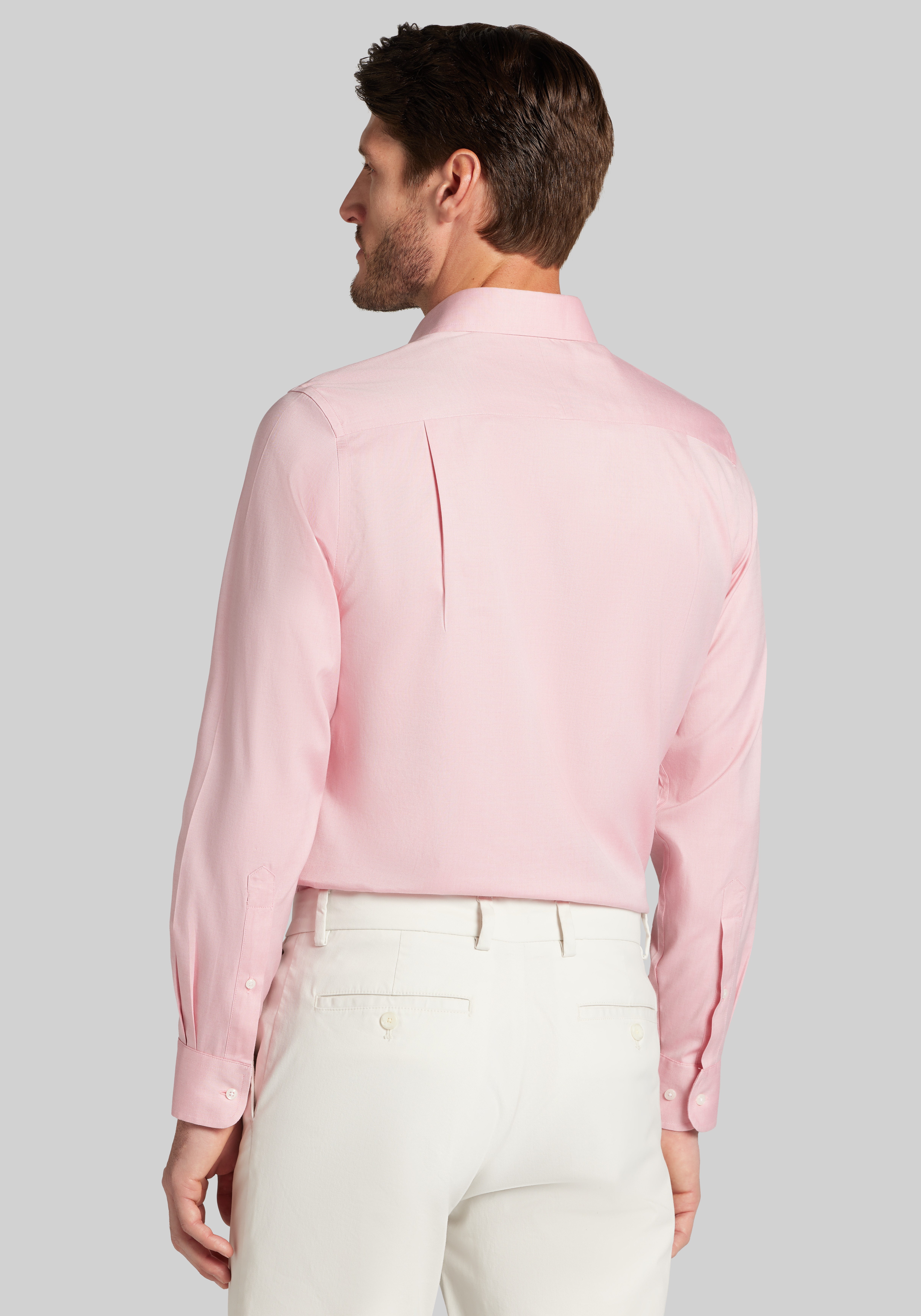 Traveler® Collection Slim Fit Spread Collar Dress Shirt