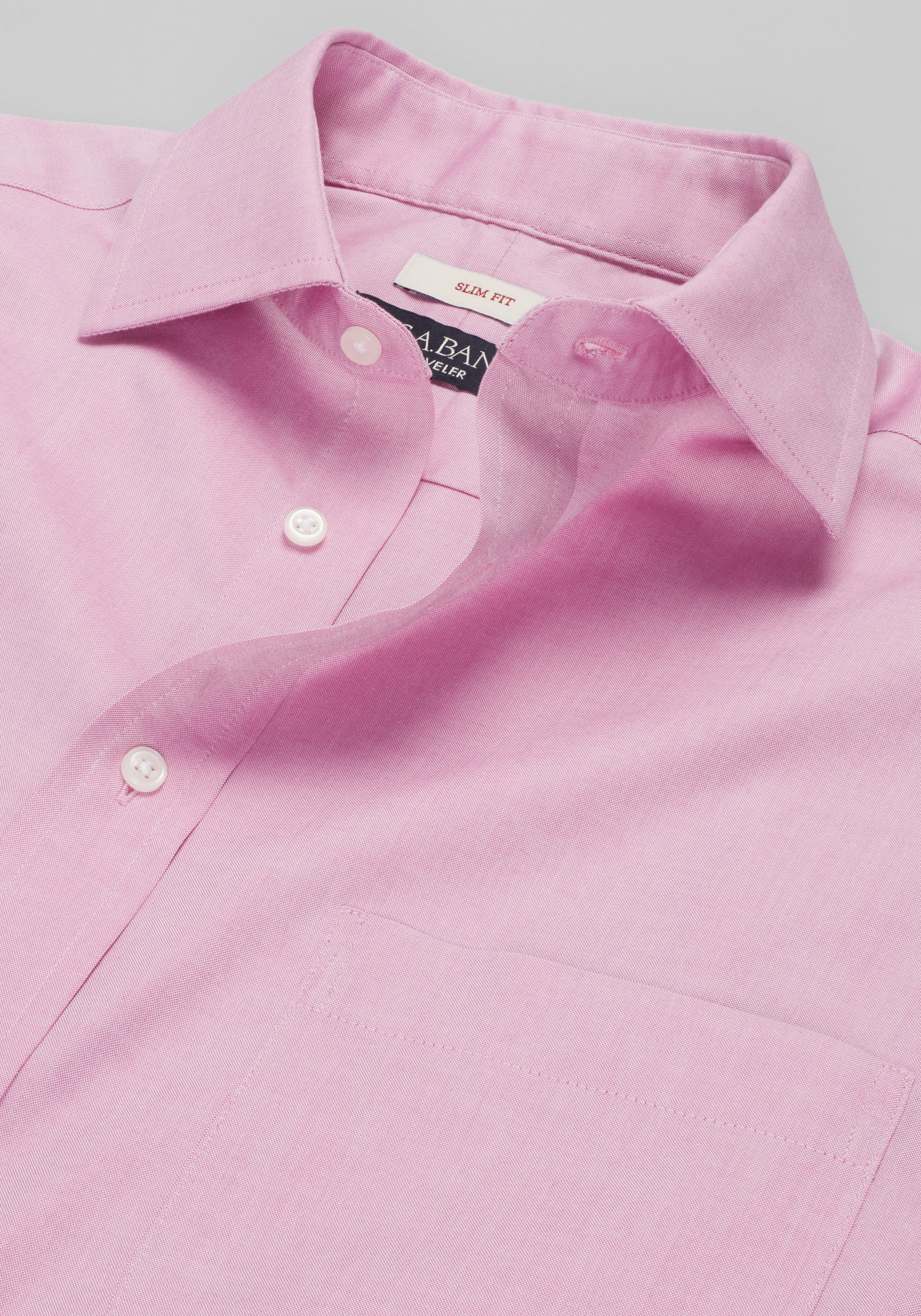 Traveler® Collection Slim Fit Spread Collar Dress Shirt